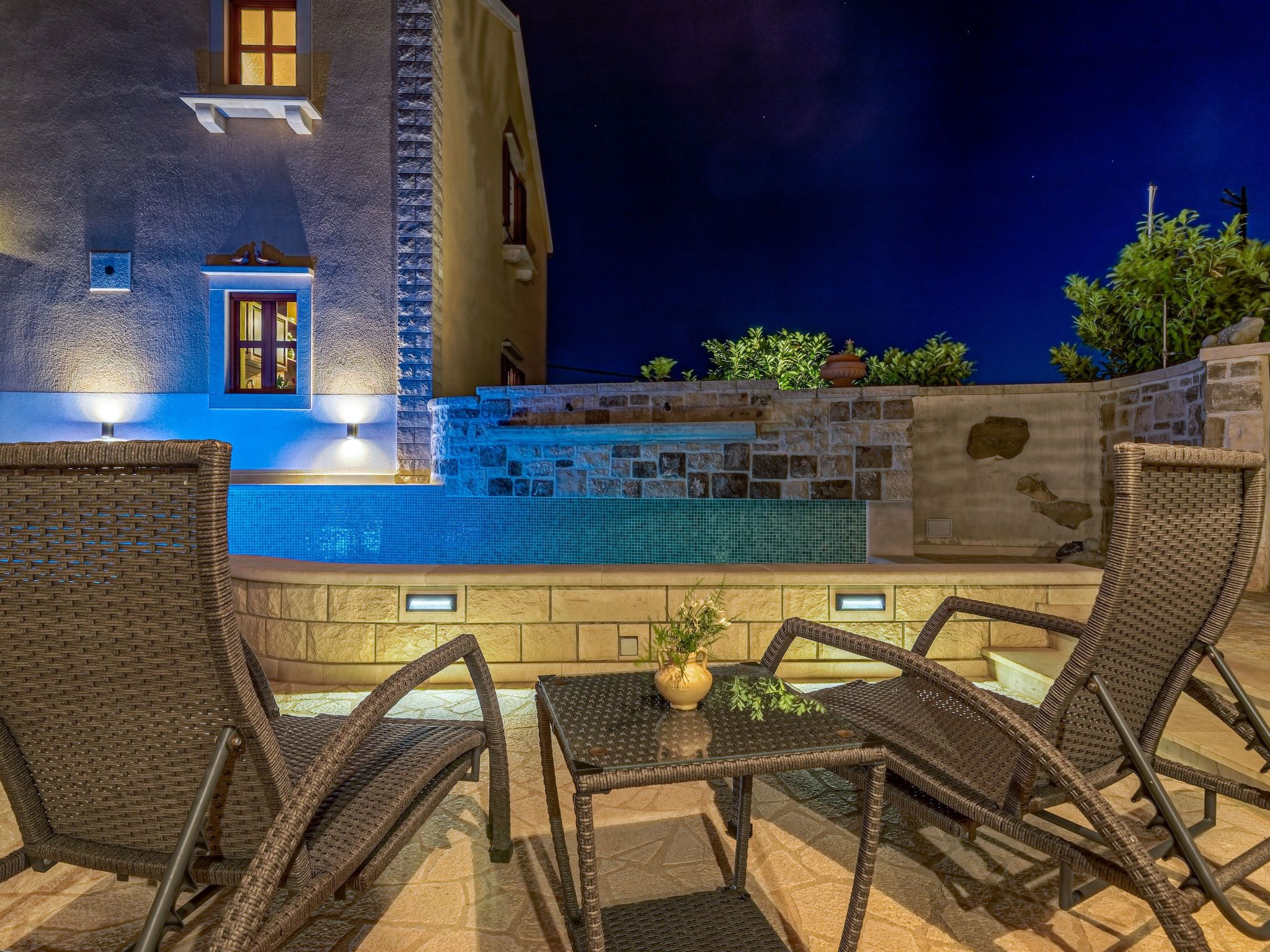 Ferienvilla "Laurus" mit Blick auf das Wasser-Binnen