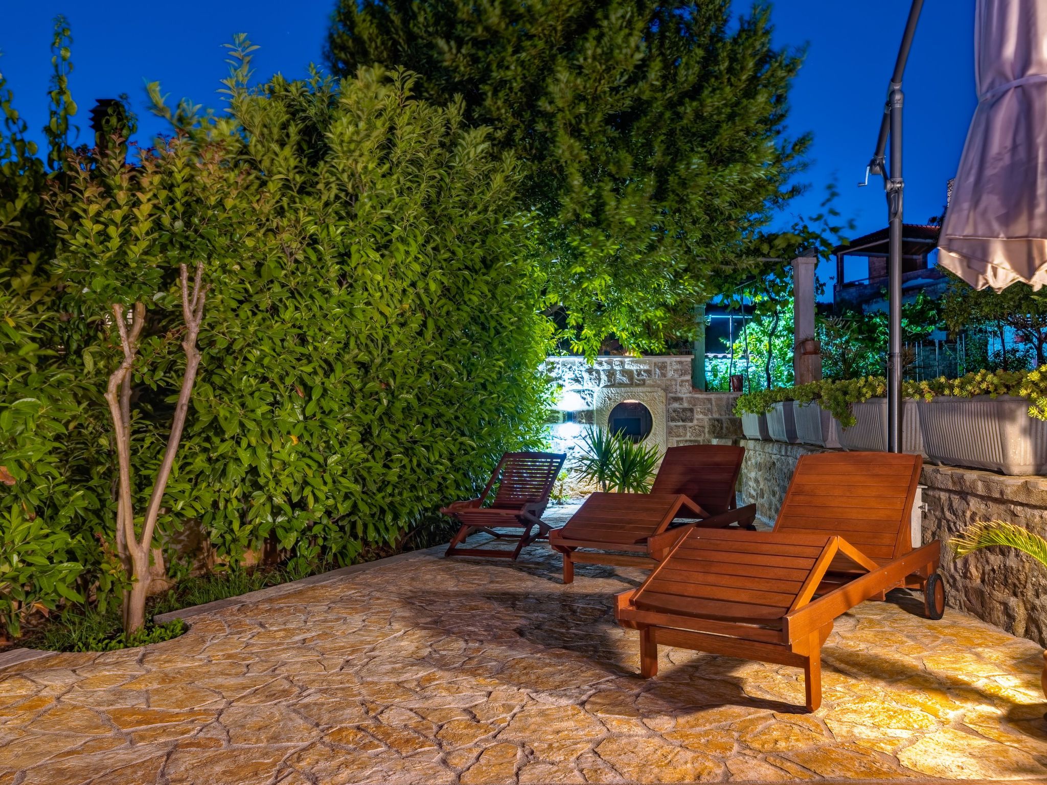 Ferienvilla "Laurus" mit Blick auf das Wasser-Binnen