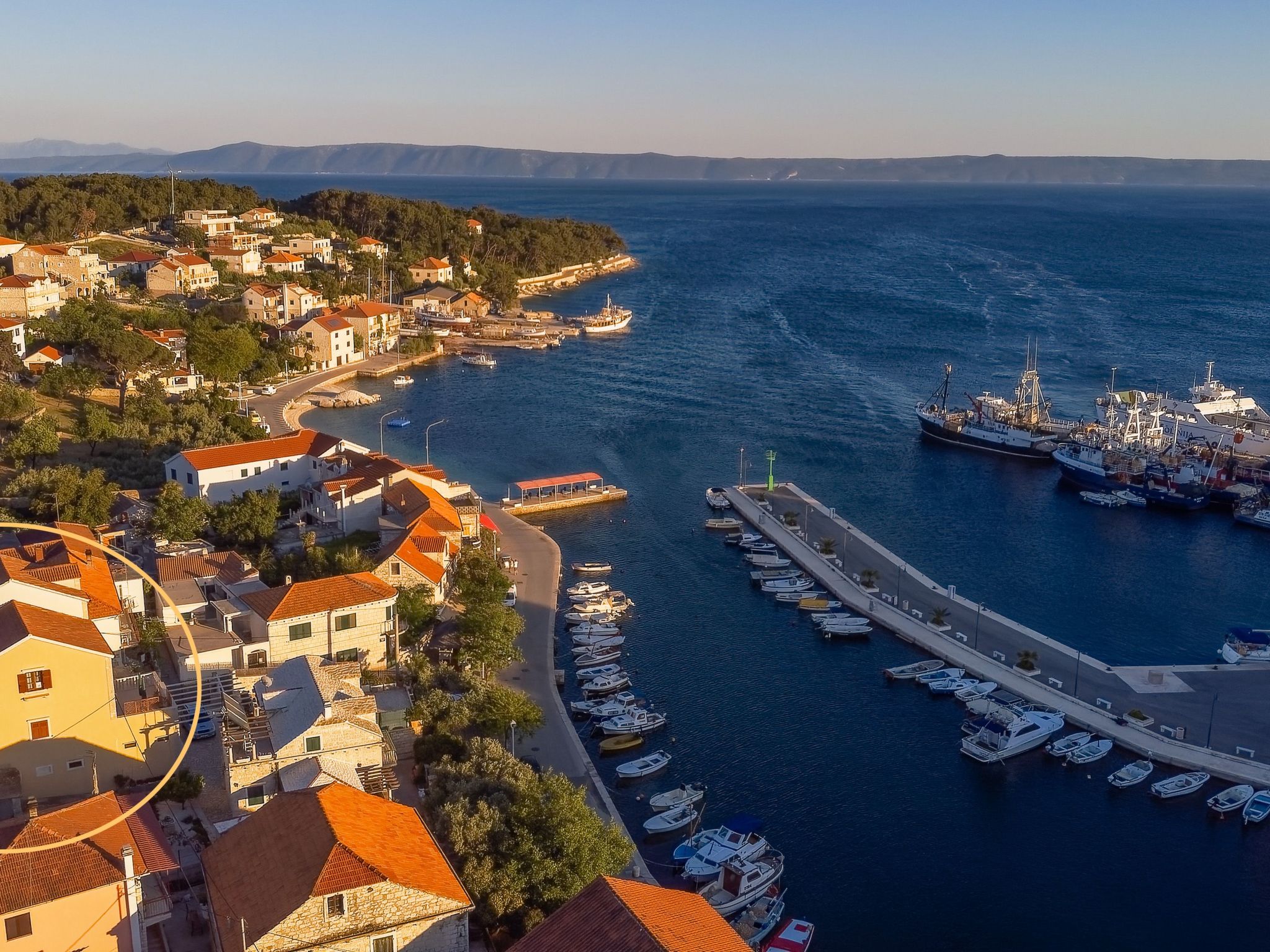Ferienvilla "Laurus" mit Blick auf das Wasser-Binnen