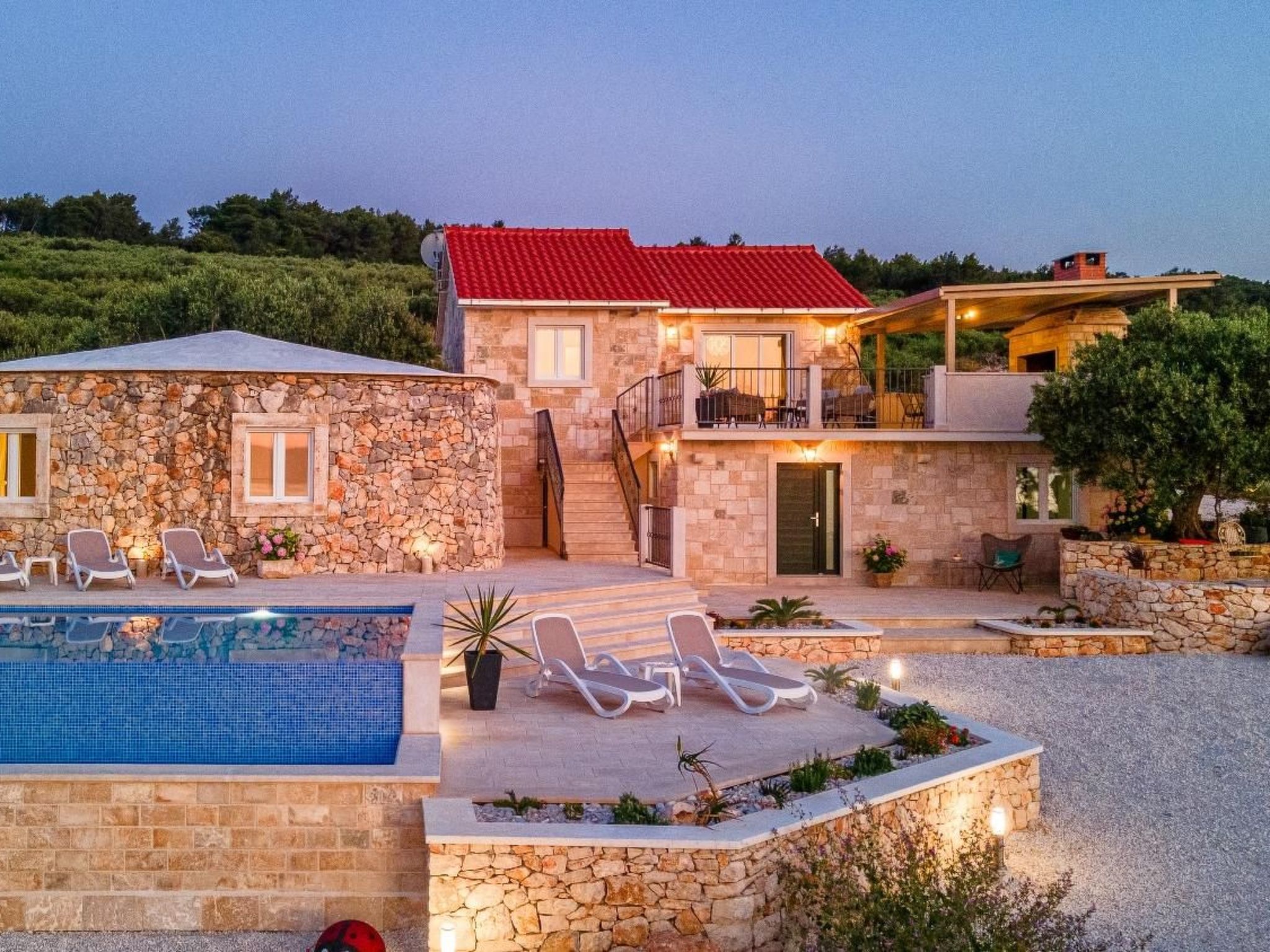 Villa Santa Lucia auf der Insel Brač-Inside