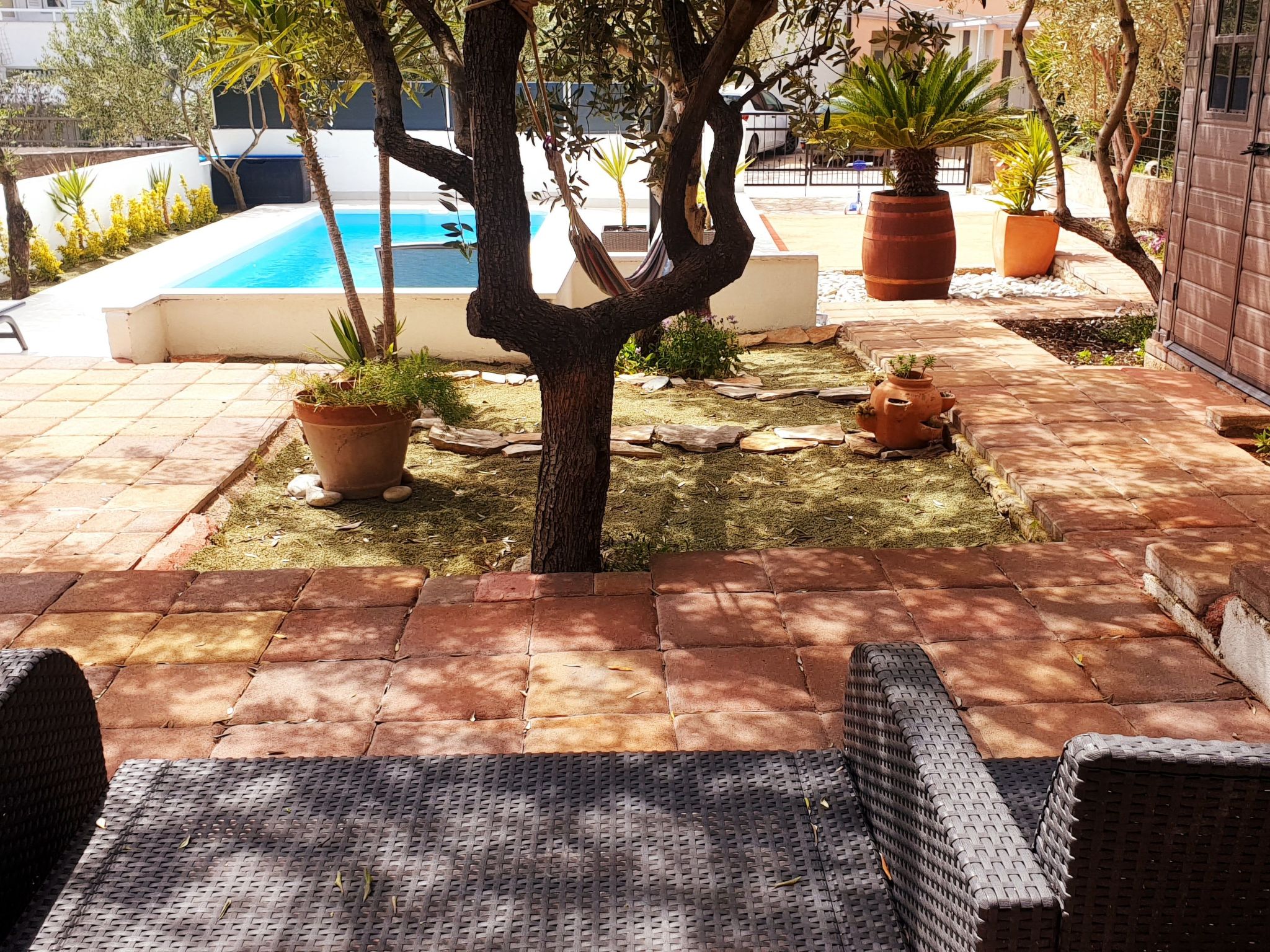 Geräumiges Ferienhaus mit Terrasse und Garten-Drinnen