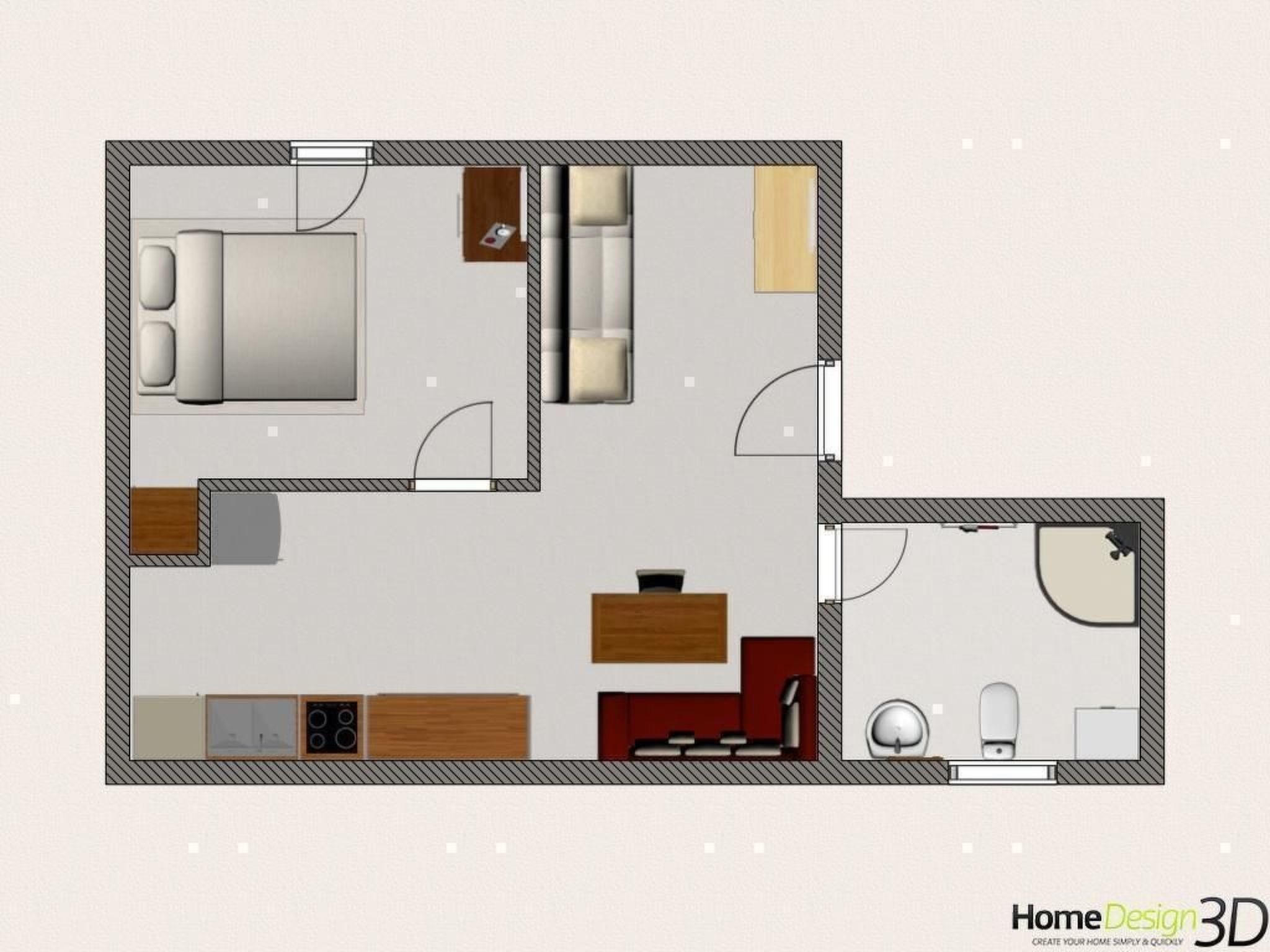 Geräumiges Ferienhaus mit Terrasse und Garten-Drinnen