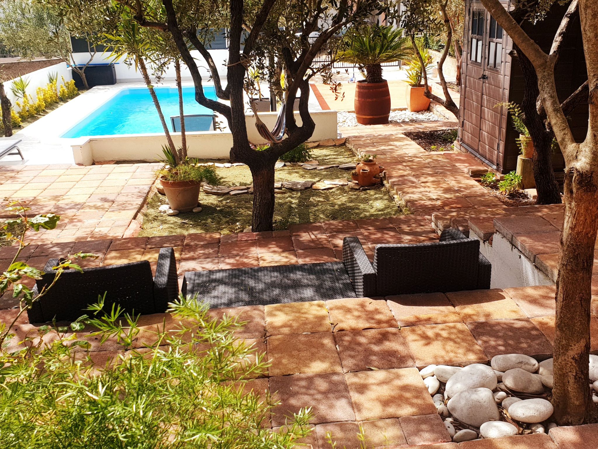 Geräumiges Ferienhaus mit Terrasse und Garten-Drinnen