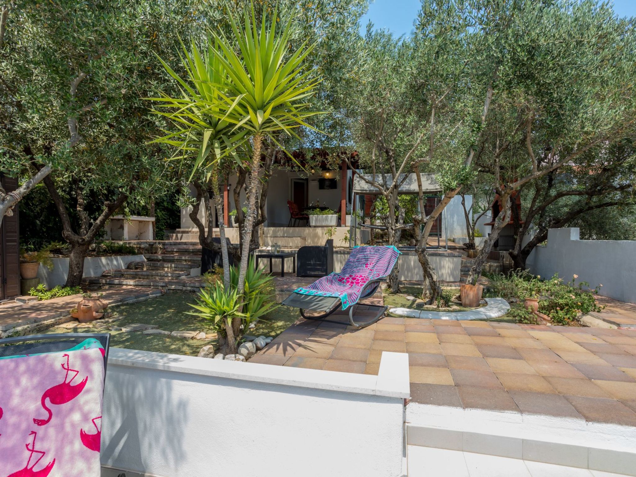 Geräumiges Ferienhaus mit Terrasse und Garten-Drinnen