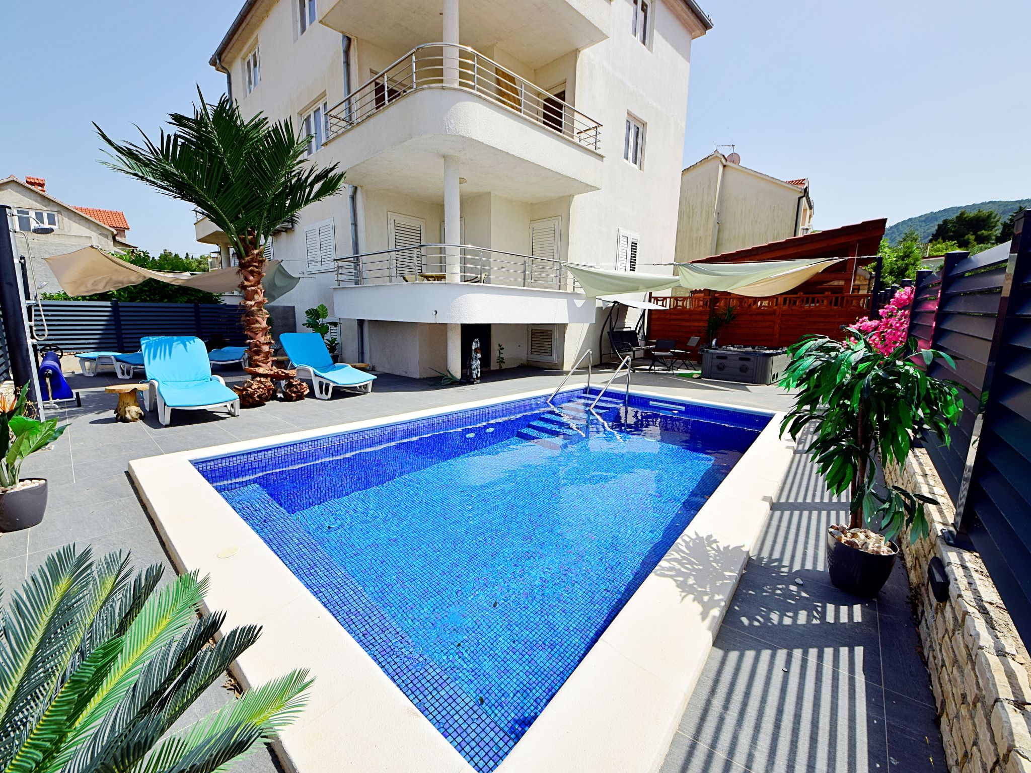 Vakantiehuis met privé zwembad in Hvar/Stari Grad (Kroatië) voor 4 personen