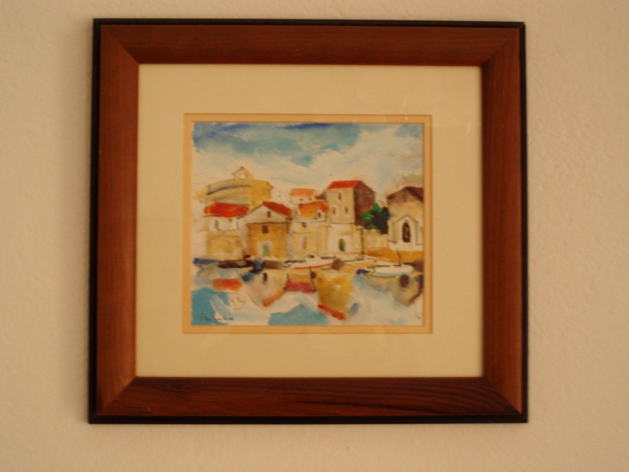 "Vrboska" direkt am Strand-Drinnen