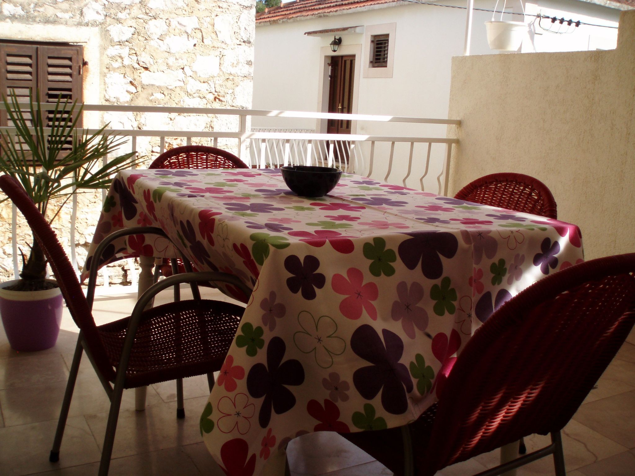 "Vrboska" direkt am Strand-Drinnen