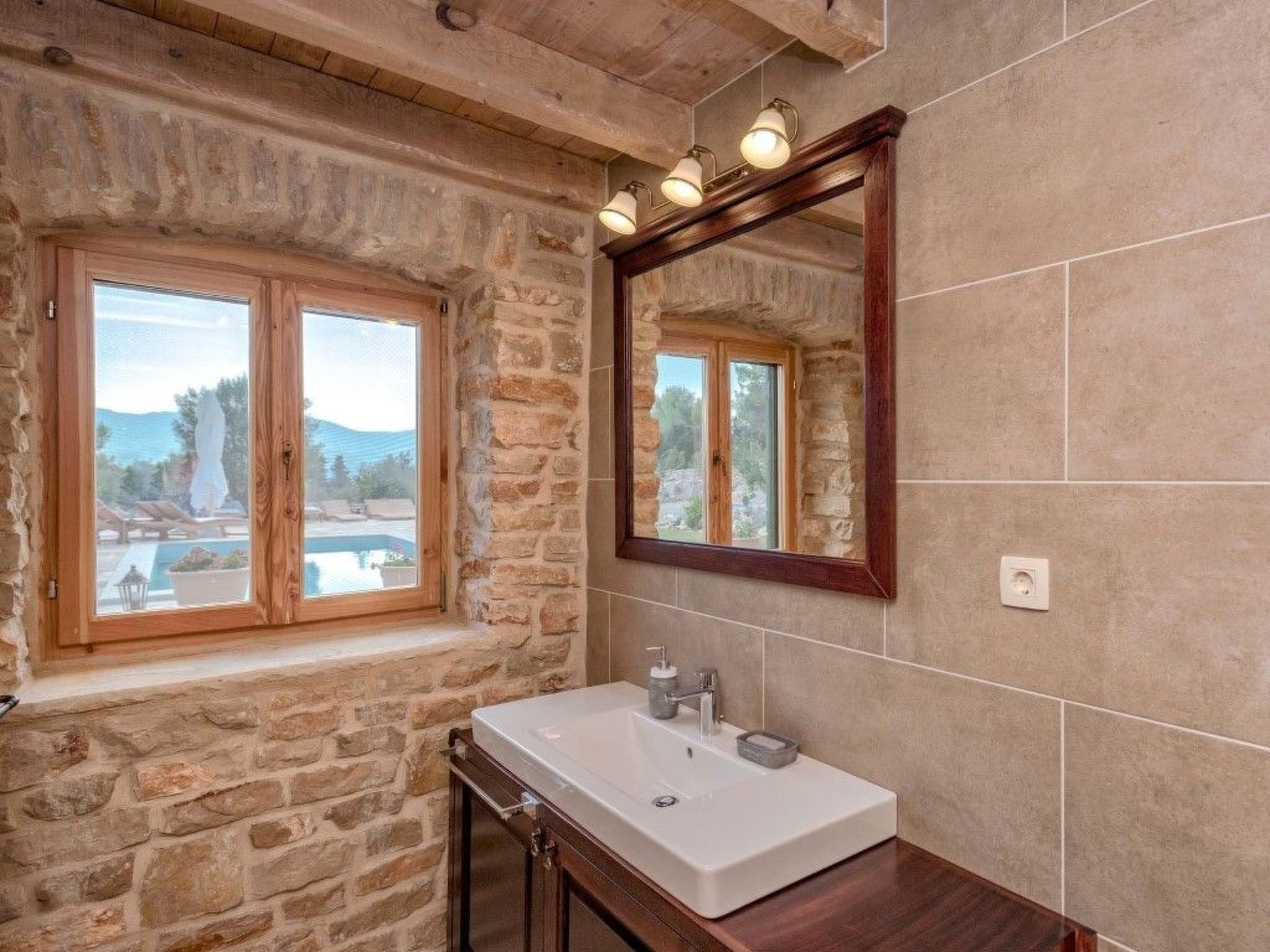 Villa Aristea bestehend aus drei Häusern