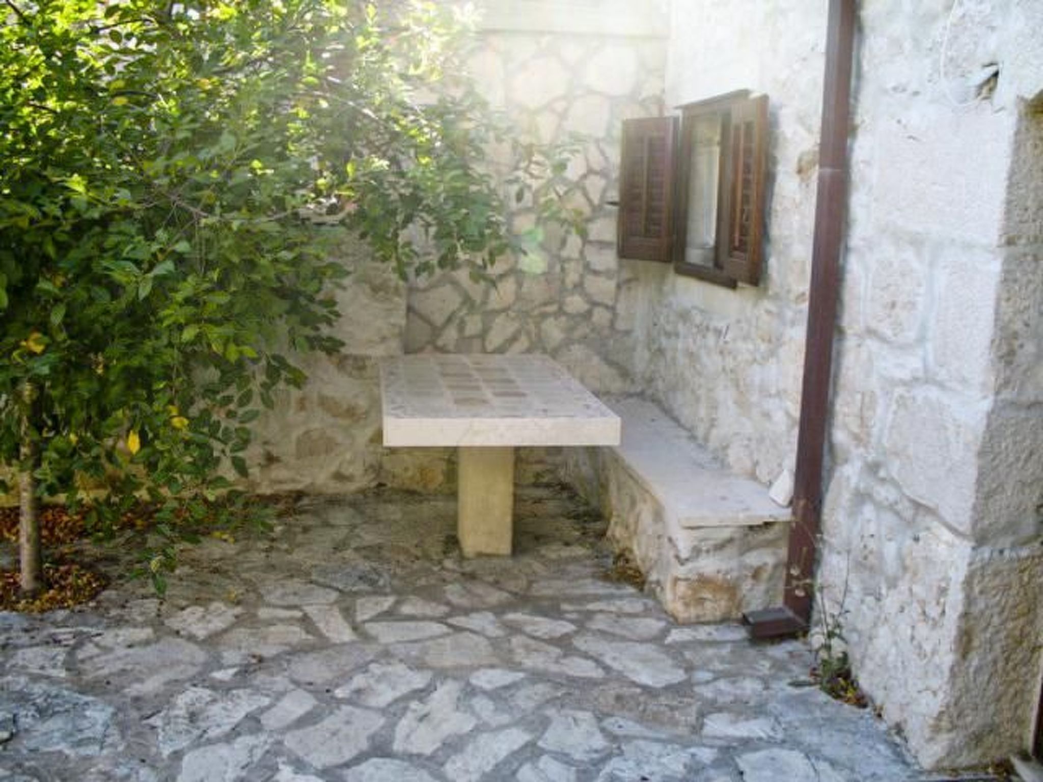 Wohnung in Zavala mit schönem Garten-Binnen