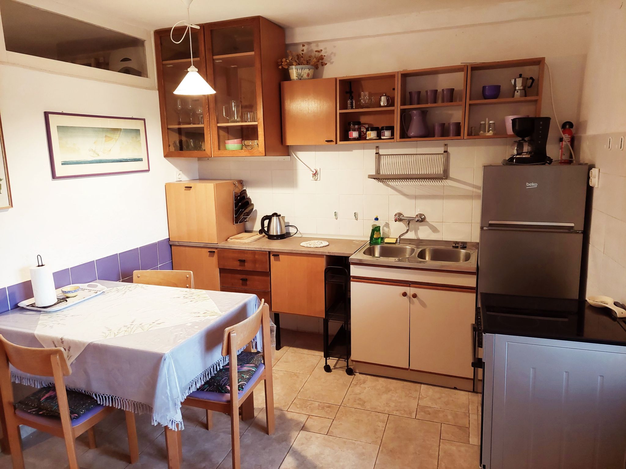 Wohnung in Zavala mit schönem Garten-Binnen