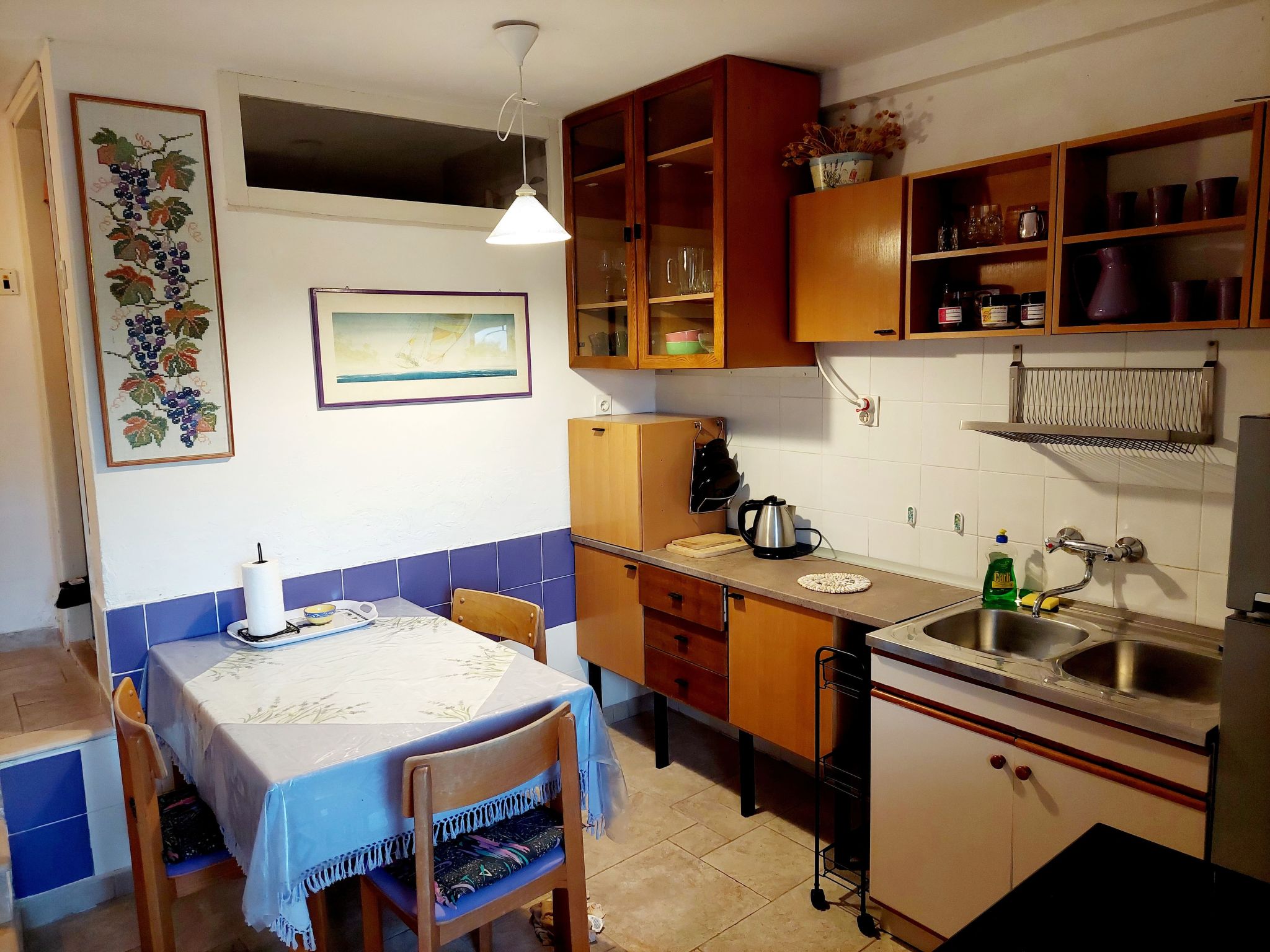 Wohnung in Zavala mit schönem Garten-Binnen