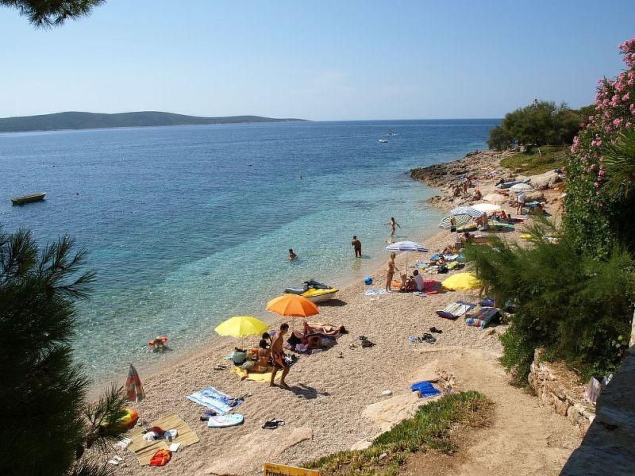 Wohnung in Zavala mit schönem Garten-Binnen