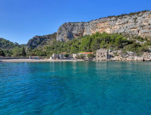 Knus appartement voor 2 direct aan zee in Pokrivenik, Hvar - thumbnail 5