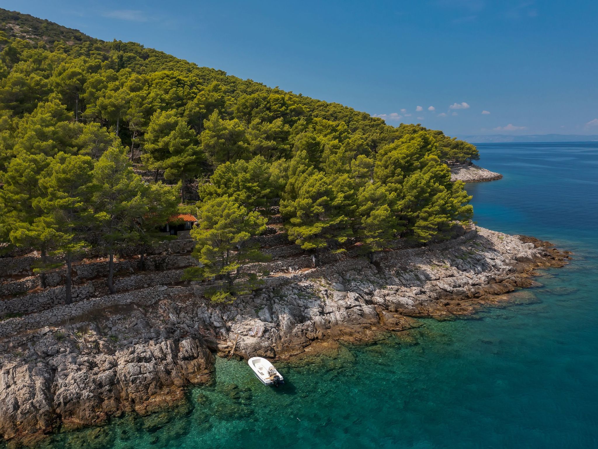 Haus in Općina Sućuraj mit Grill und Terrasse-Dedans
