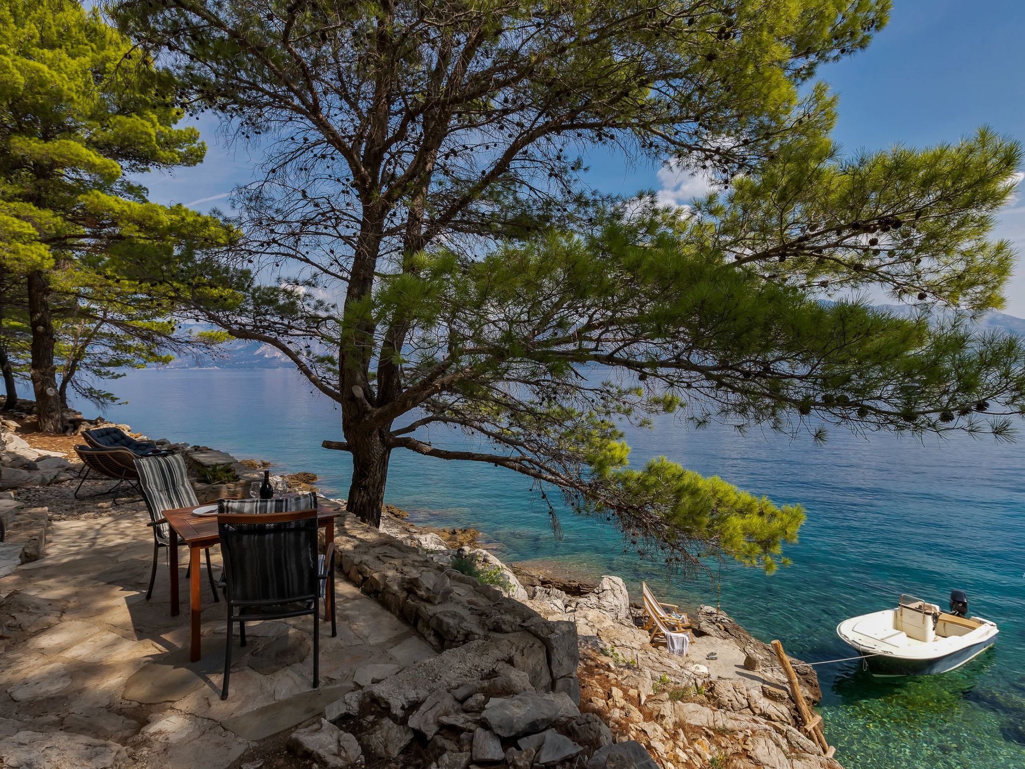 Haus in Općina Sućuraj mit Grill und Terrasse-Dedans