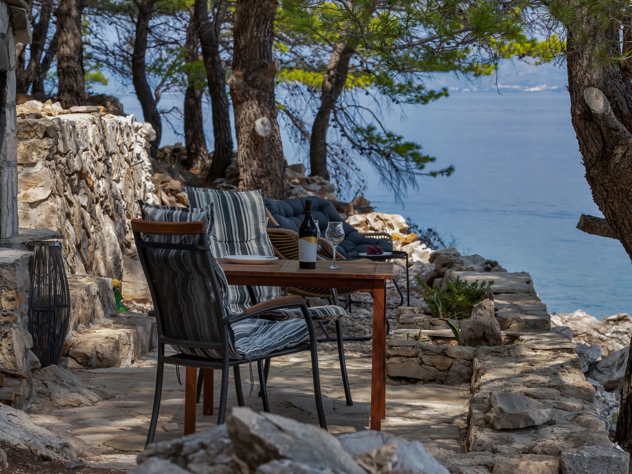 Haus in Općina Sućuraj mit Grill und Terrasse-Dedans