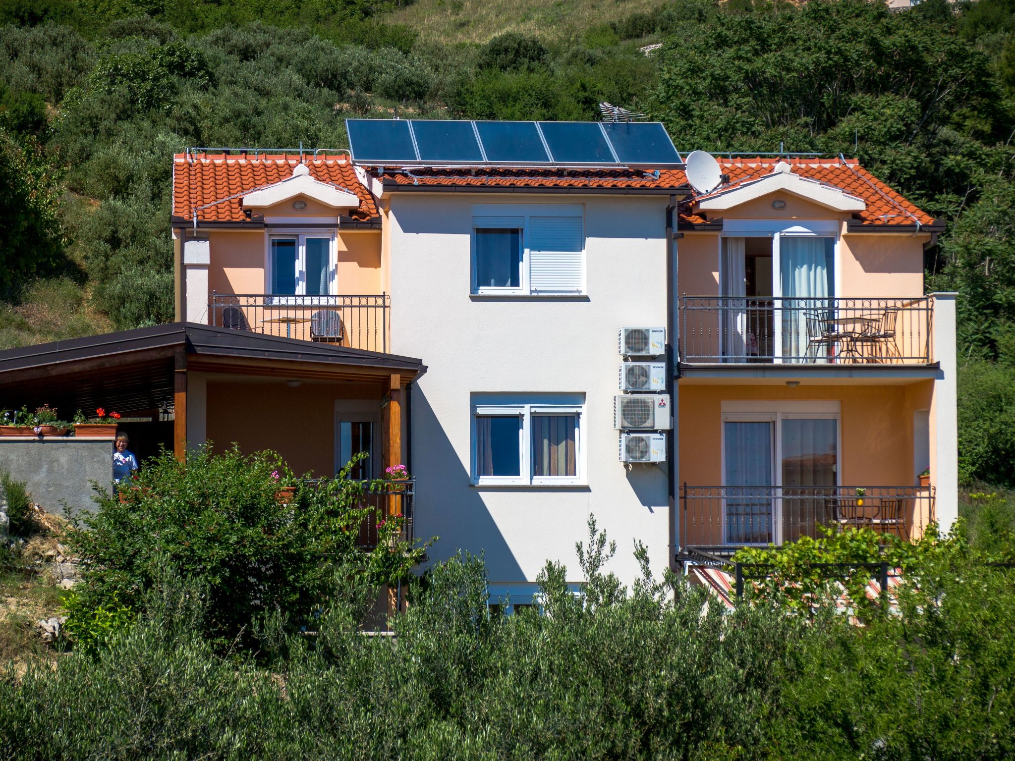 Vakantiehuis met 1 slaapkamer(s) in Brela (Kroatië) voor 2 personen