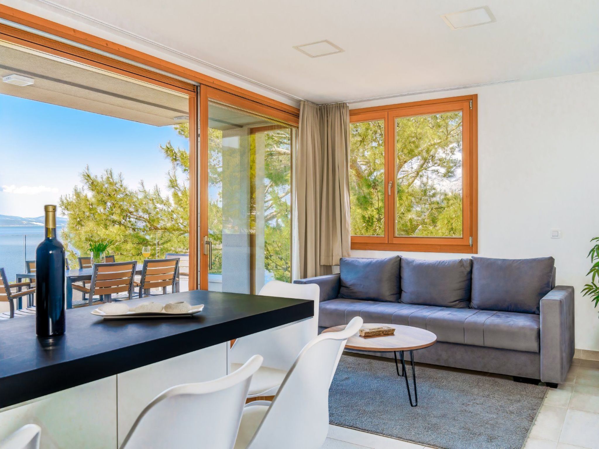 Wohnung mit Blick auf das Wasser