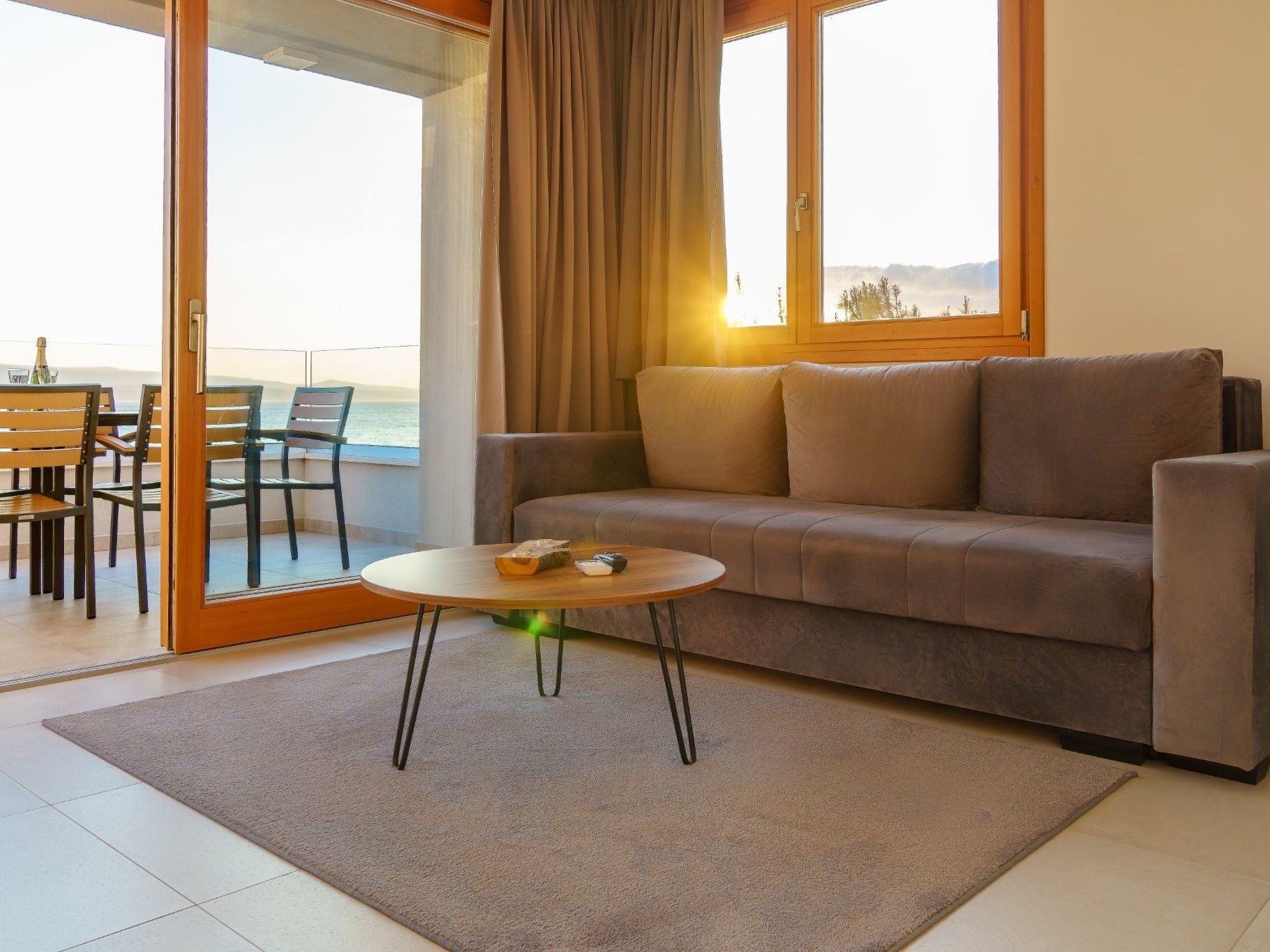 Stilvolle Wohnung in Brela mit Sonnenbalkon