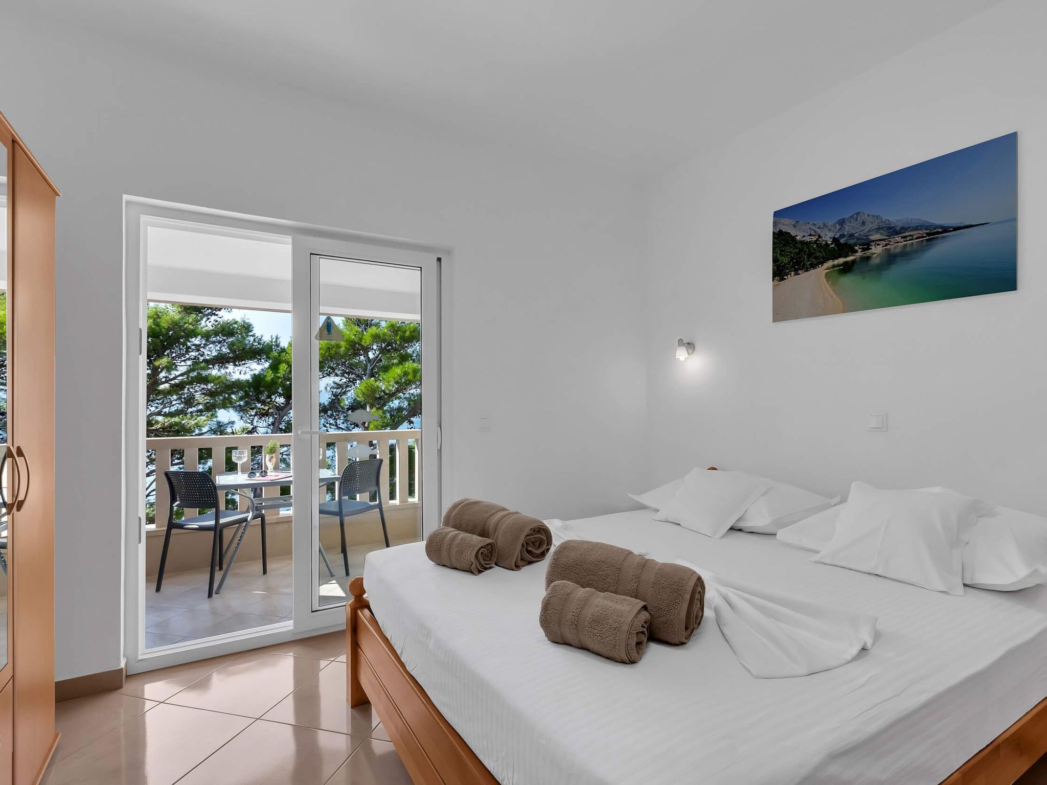 Pine Canopy Family Studio mit Balkon und Meerblick A3