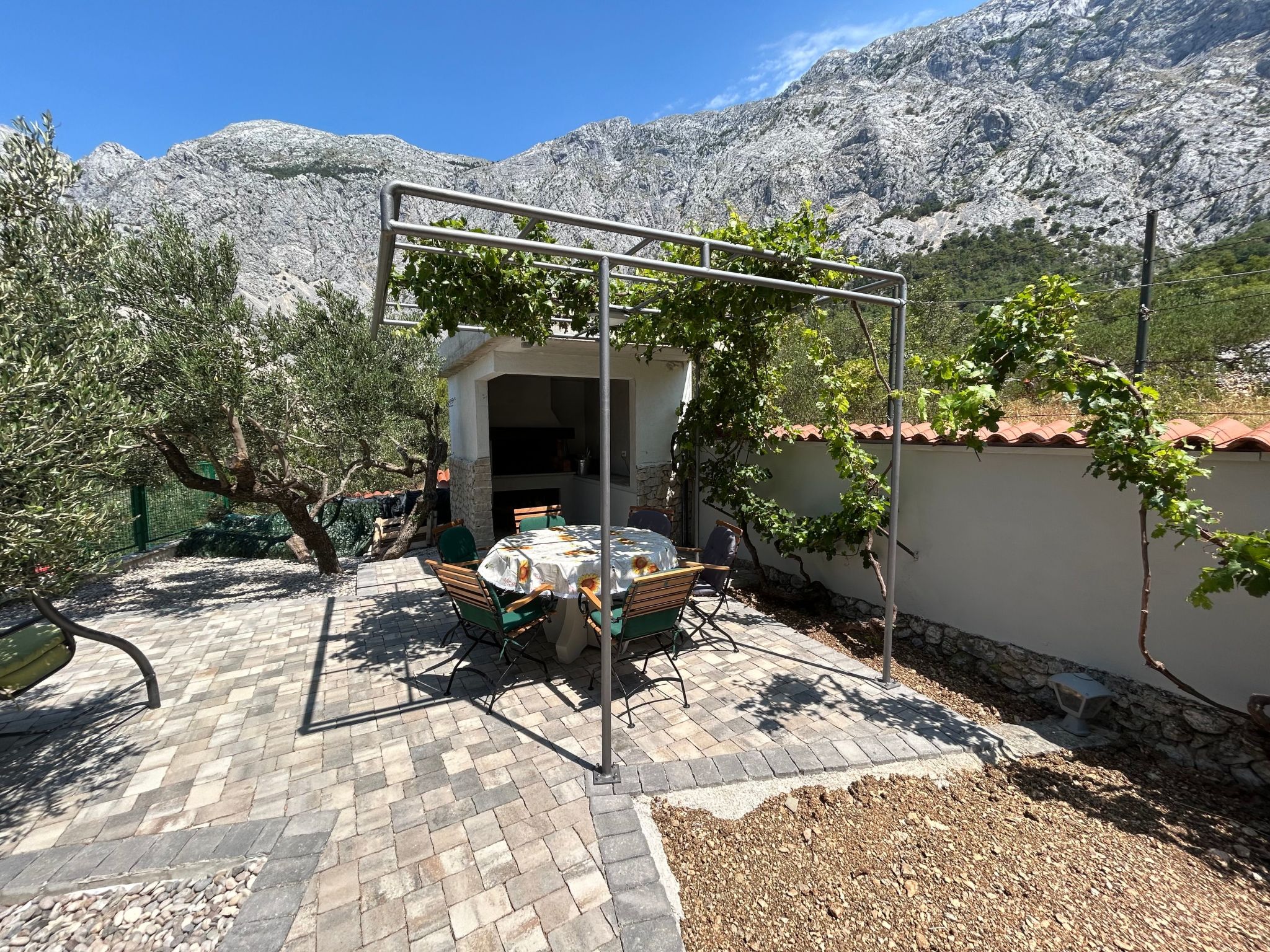 Villa Olivia mit Pool - Spielplatz - Meerblick-Binnen