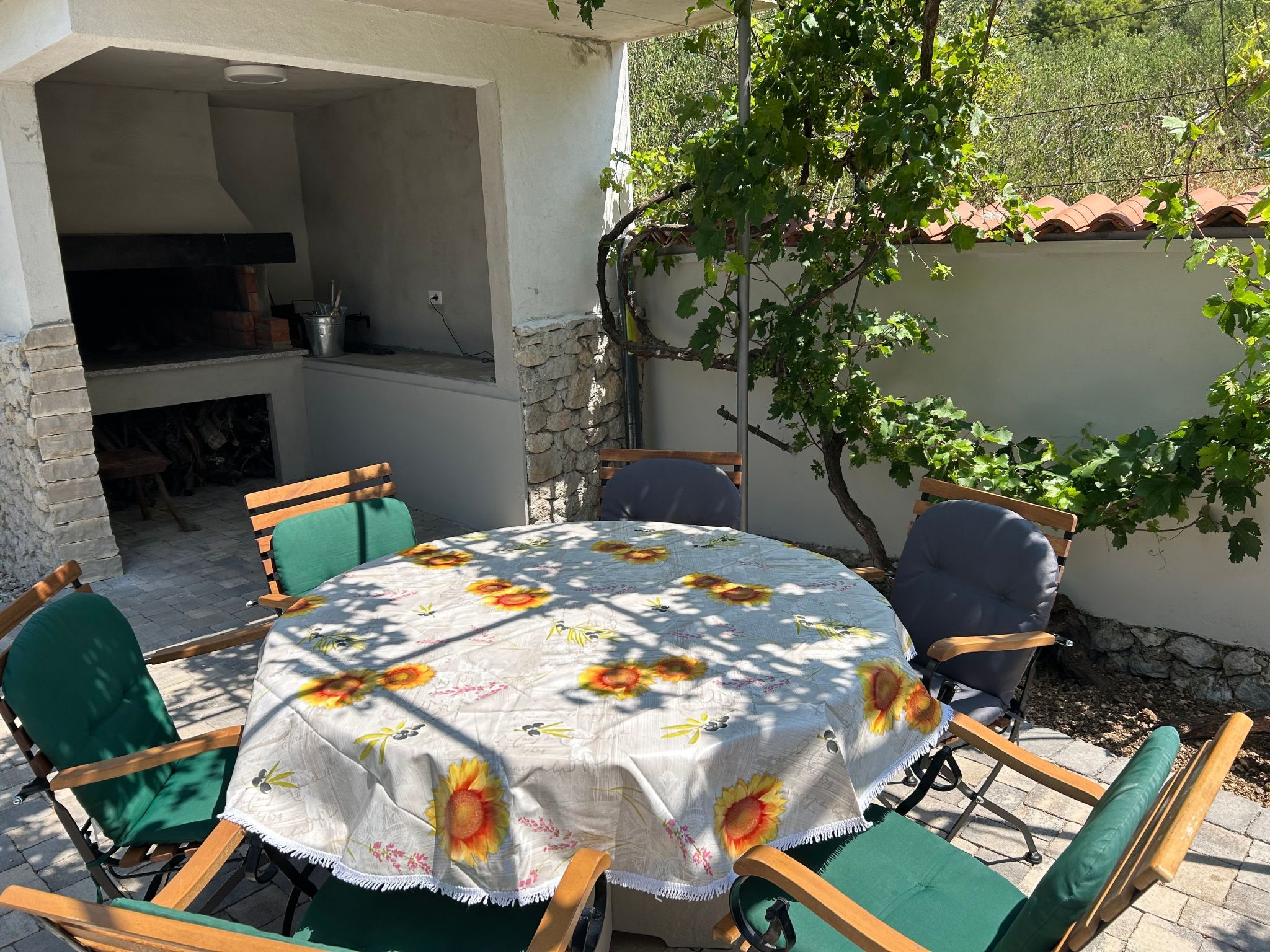 Villa Olivia mit Pool - Spielplatz - Meerblick-Binnen