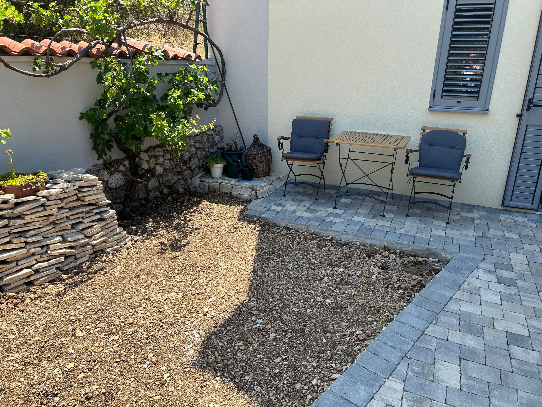 Villa Olivia mit Pool - Spielplatz - Meerblick-Binnen