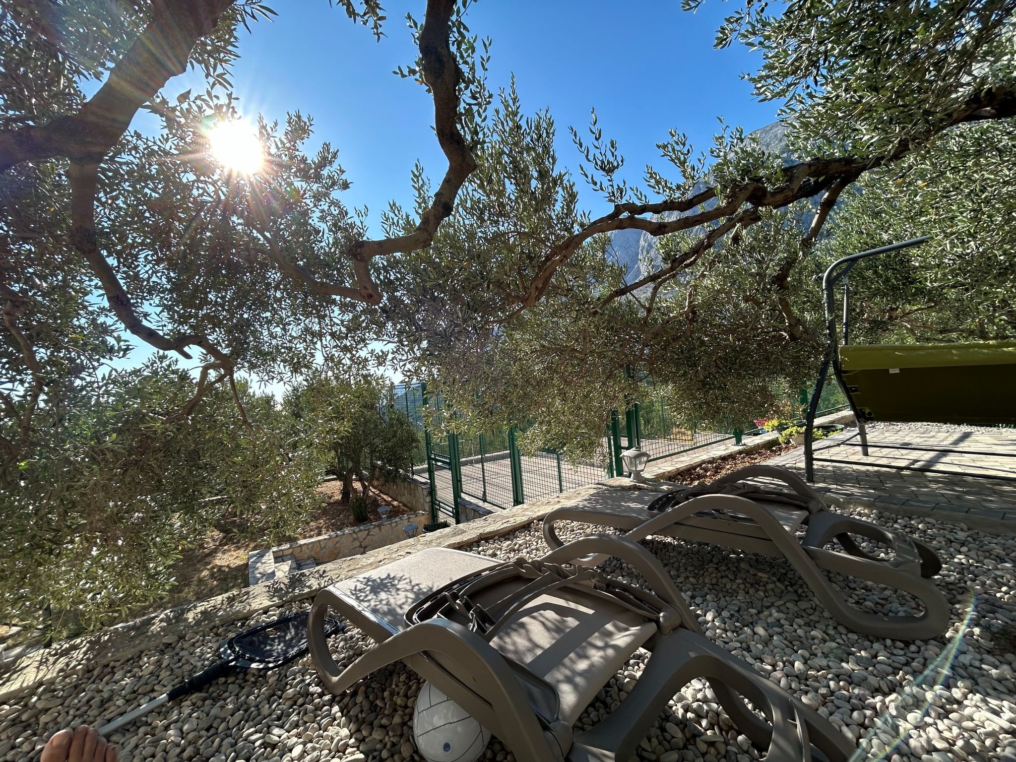 Villa Olivia mit Pool - Spielplatz - Meerblick-Binnen