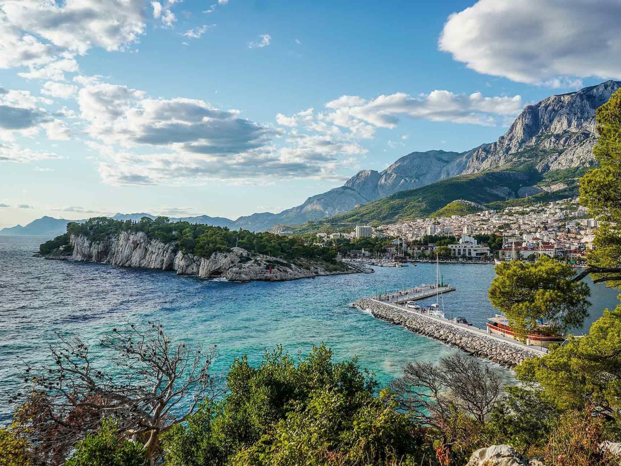 Villa Olivia mit Pool - Spielplatz - Meerblick-Binnen