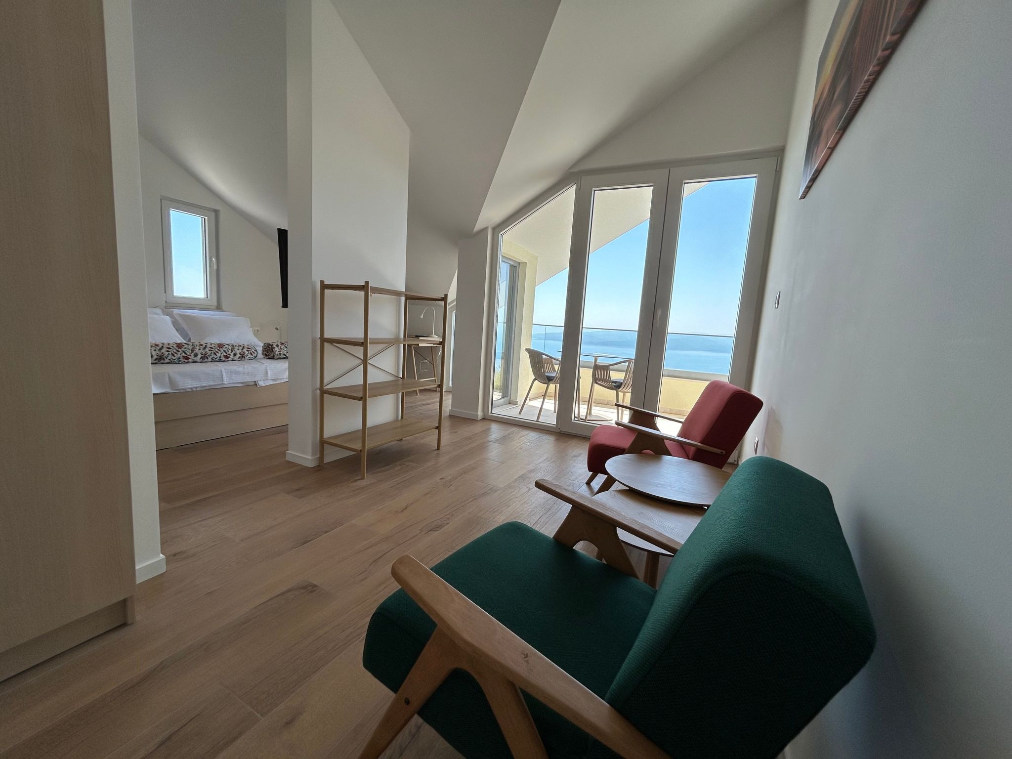 Villa Olivia mit Pool - Spielplatz - Meerblick-Binnen