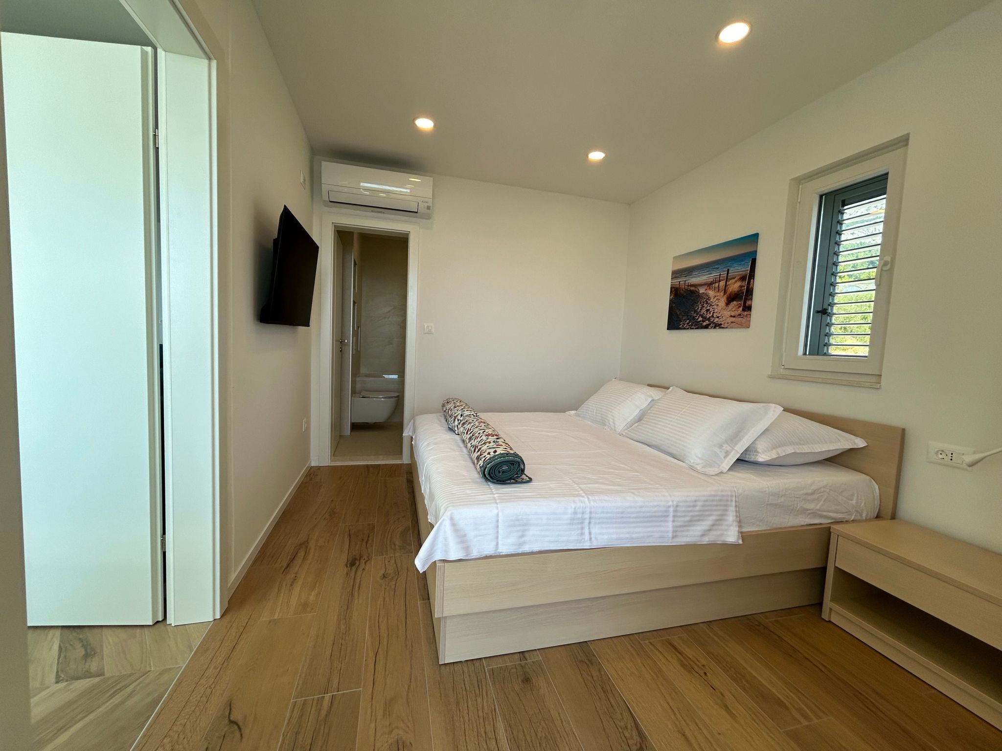 Villa Olivia mit Pool - Spielplatz - Meerblick-Binnen