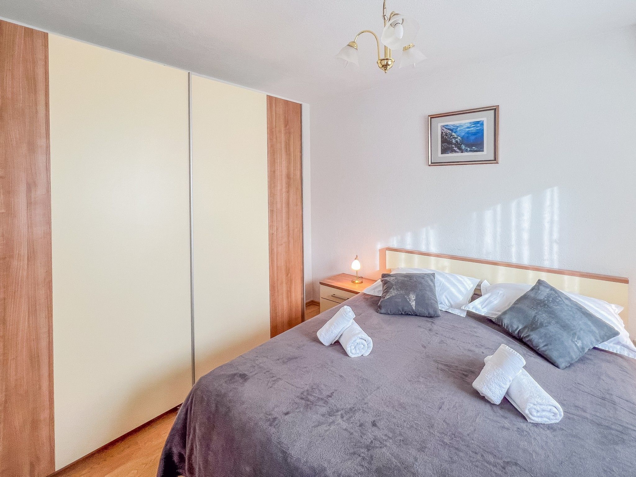 Günstiges Ferienhaus mit Pool und Meerblick-Inside