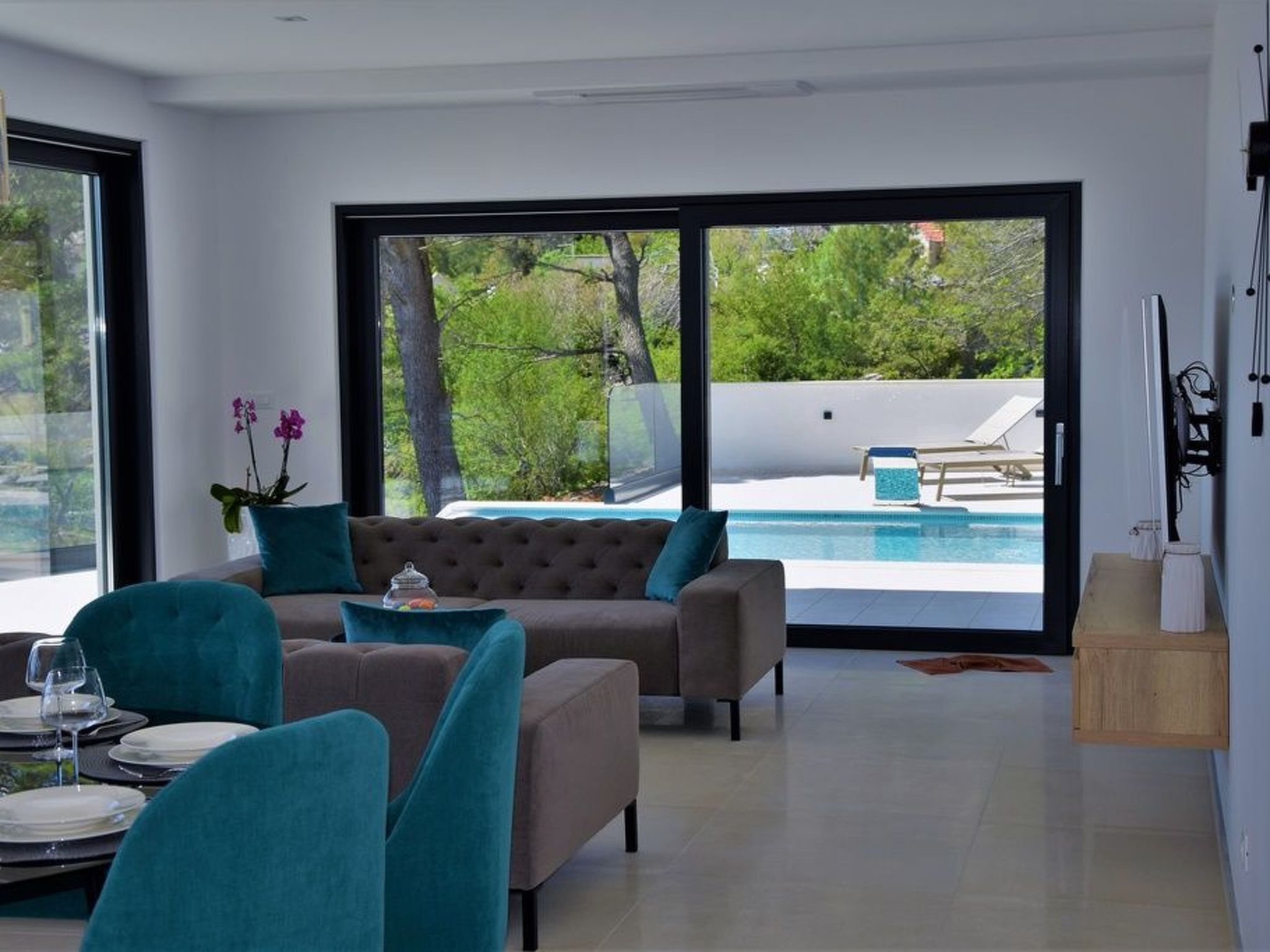 Ferienvilla "Villa Melody" mit privatem Pool-Inside