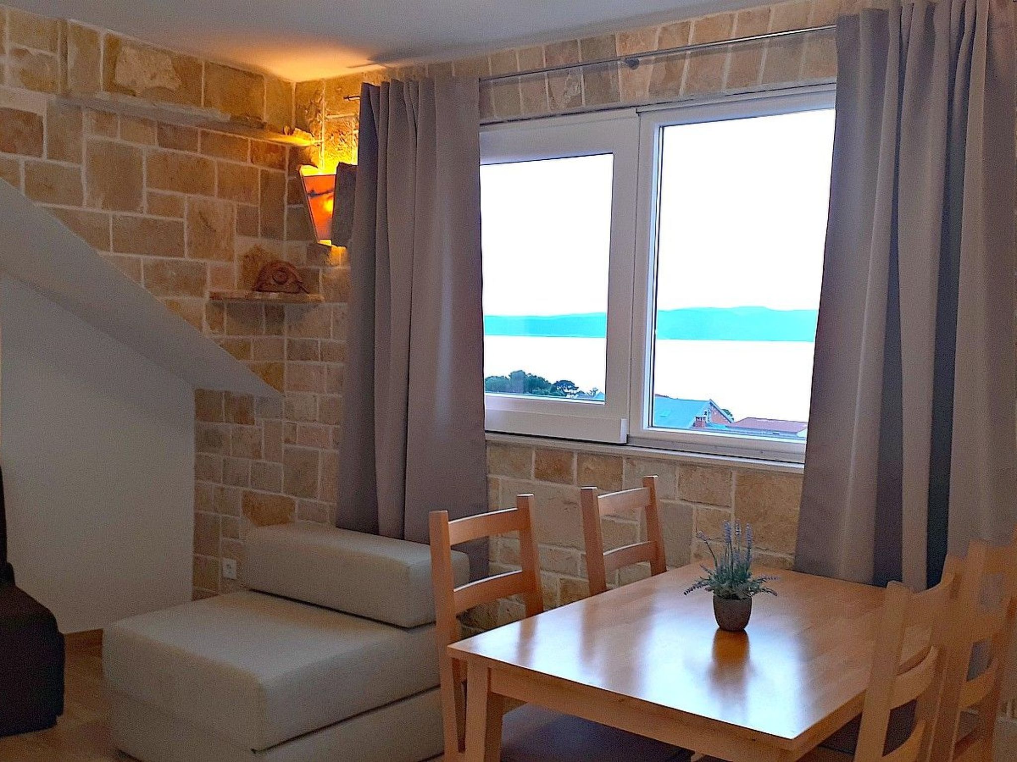 Strandnahe Ferienwohnung mit tollem Ausblick-Binnen