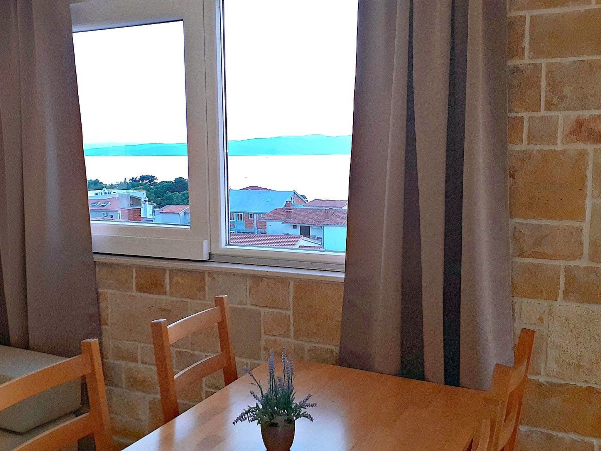 Strandnahe Ferienwohnung mit tollem Ausblick-Binnen