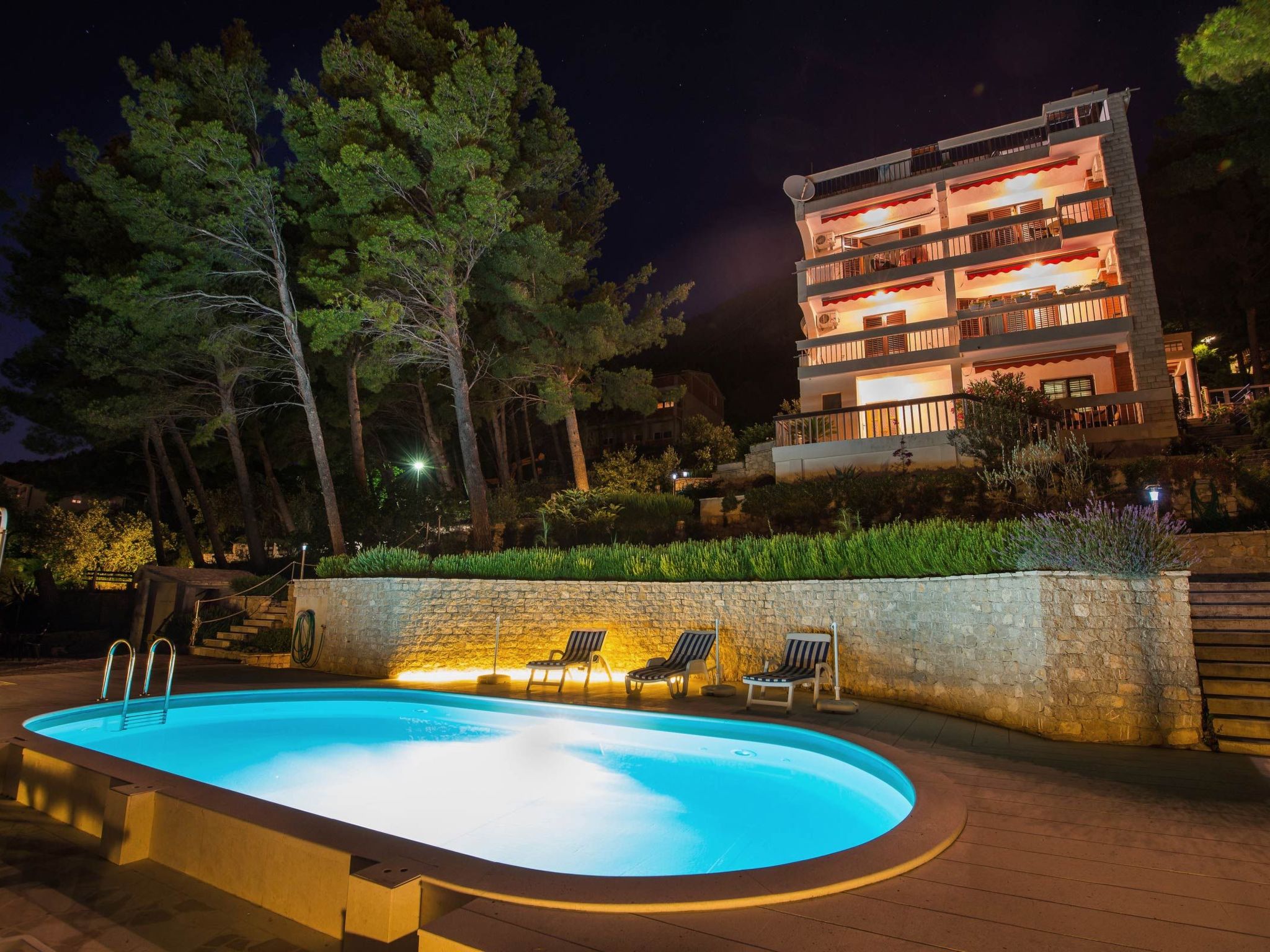 Strandnahe, klimatisierte Ferienwohnung-Buiten