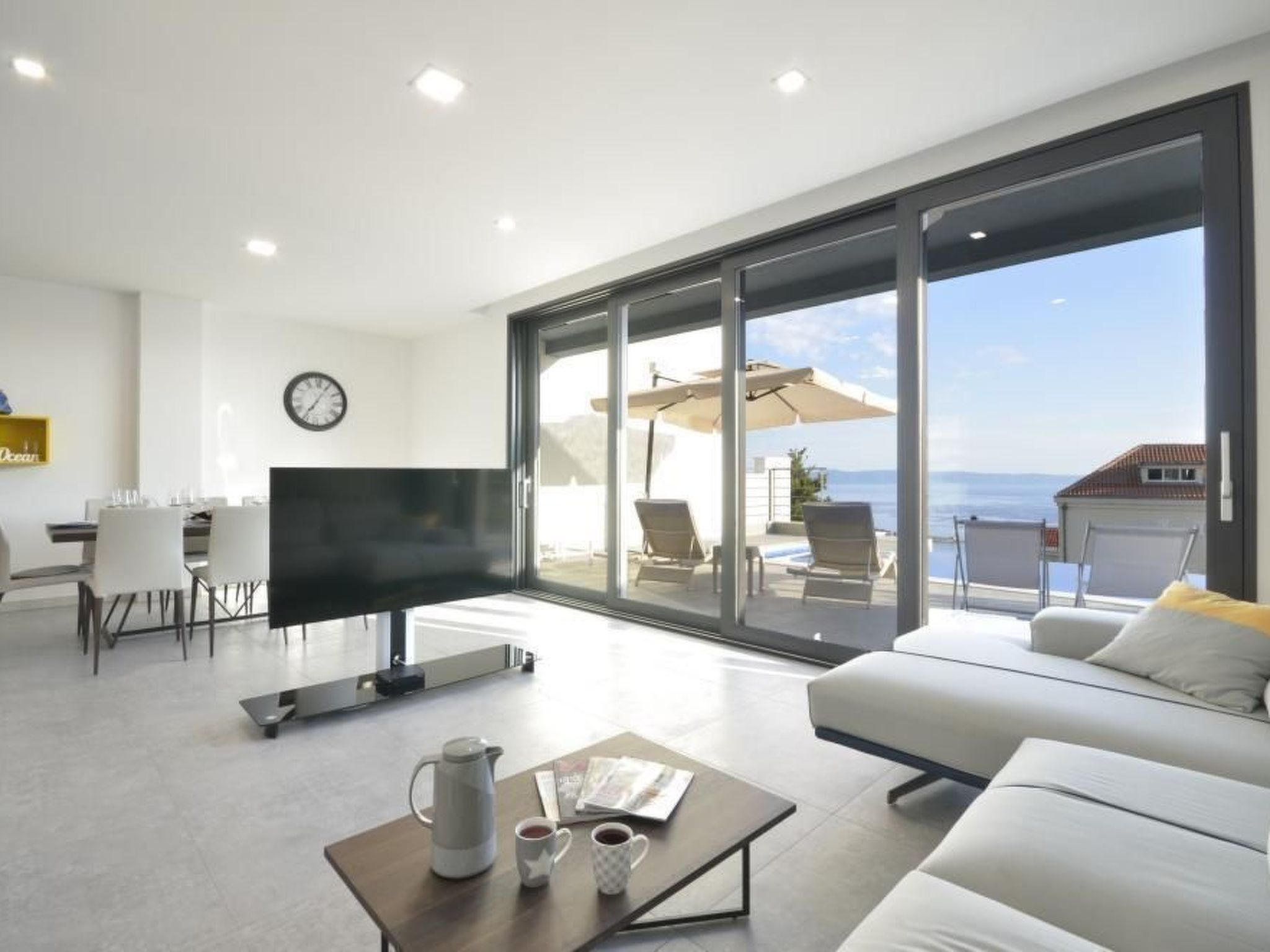 Ferienvilla "Nina 1" mit Infinity Pool-Dedans