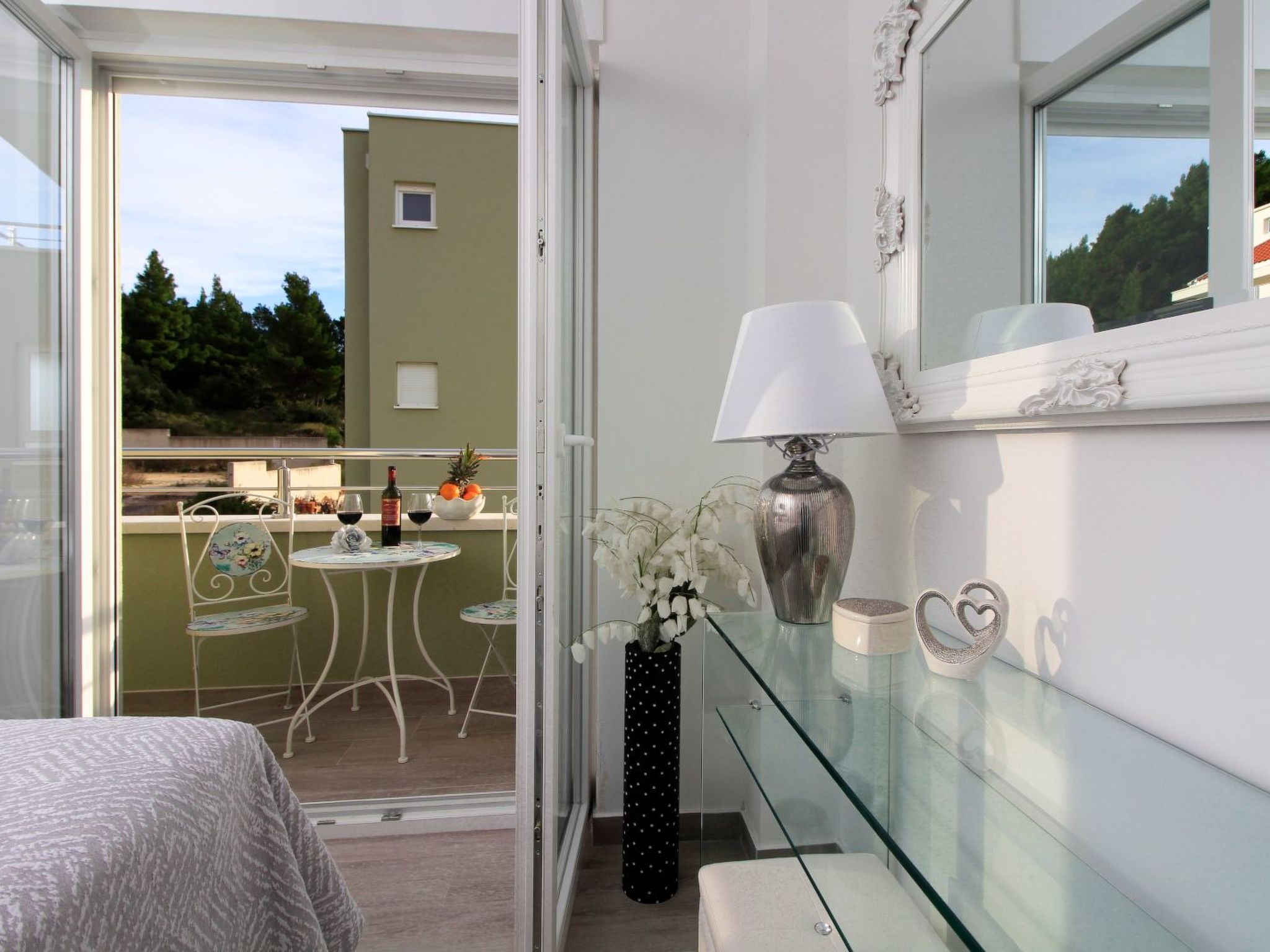 In Makarska mit Panoramablick