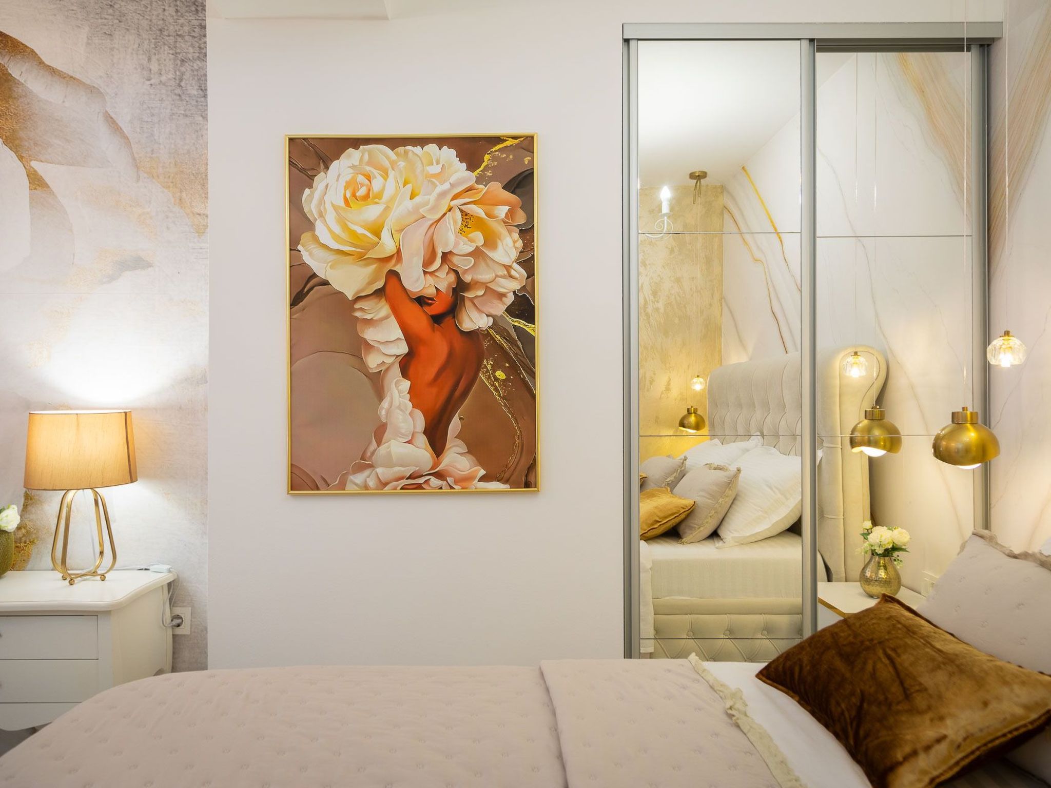 Appartement am Strand, Sauna, Terrasse ...-Dedans