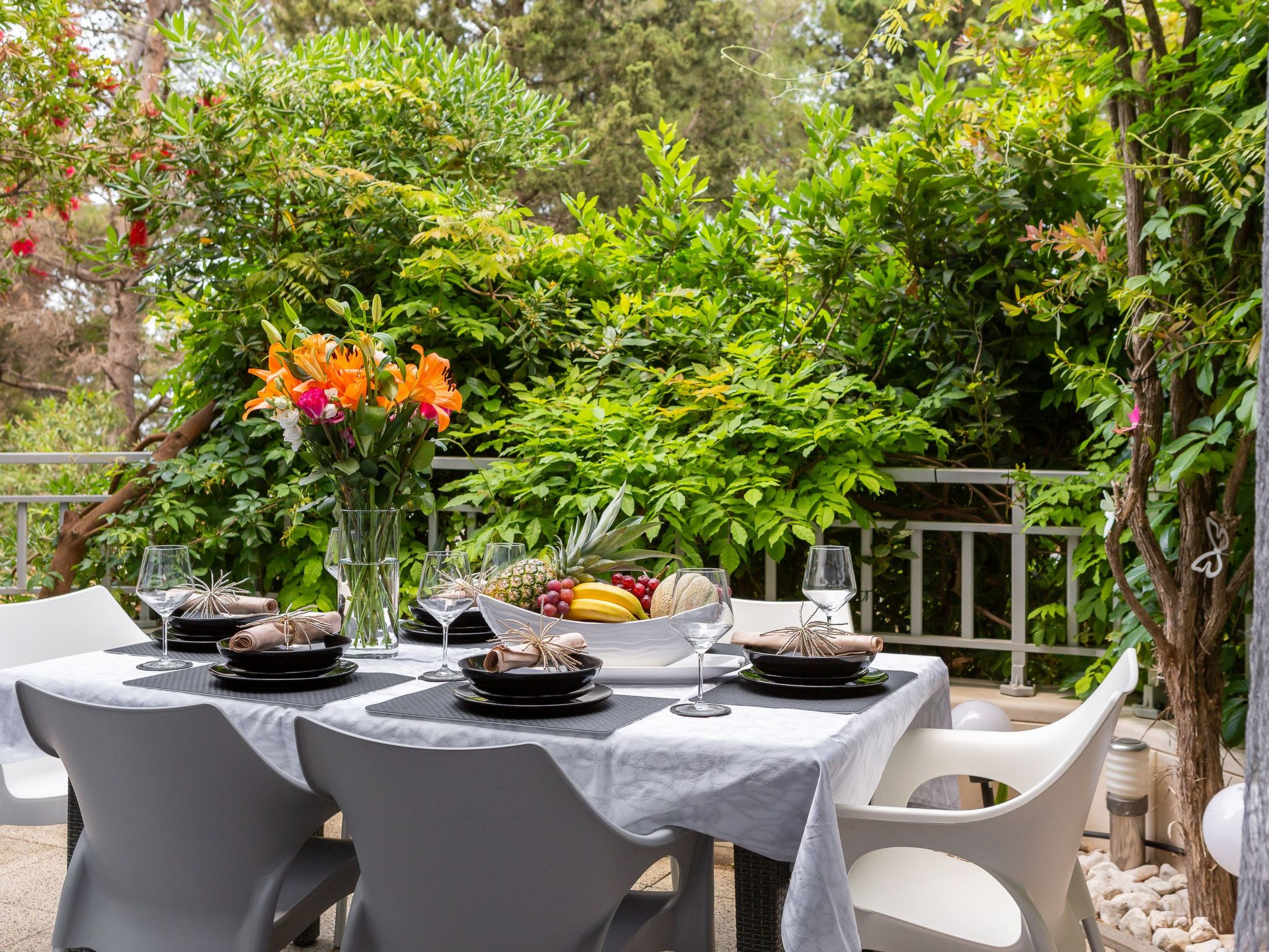 Schönes Appartement am Strand mit Terrasse-Dehors