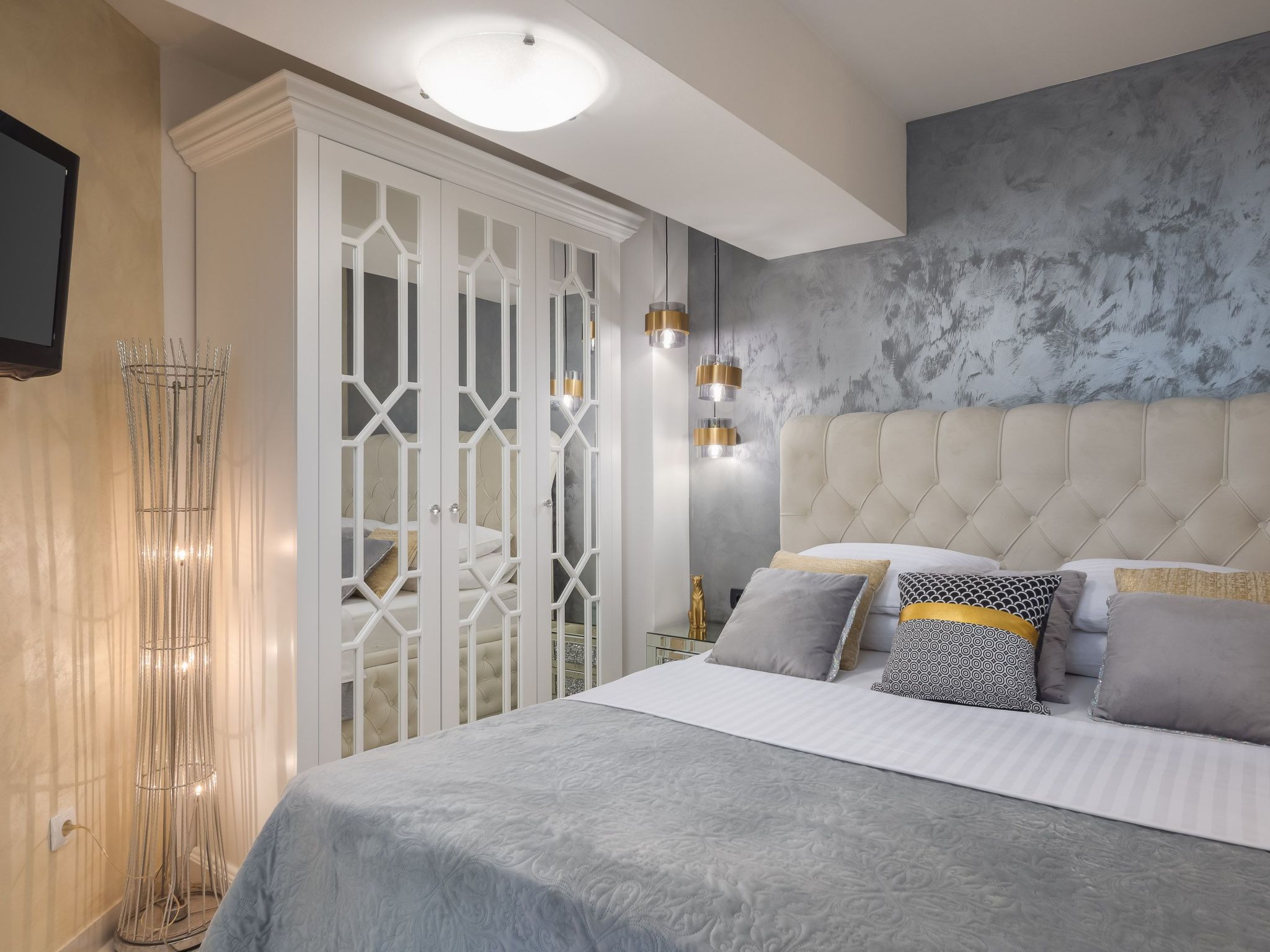 Schönes Appartement am Strand mit Terrasse-Dedans