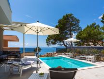 Villa Eudora: Luxe vrijstaande villa aan zee in Makarska met privé verwarmd zwembad - thumbnail 5