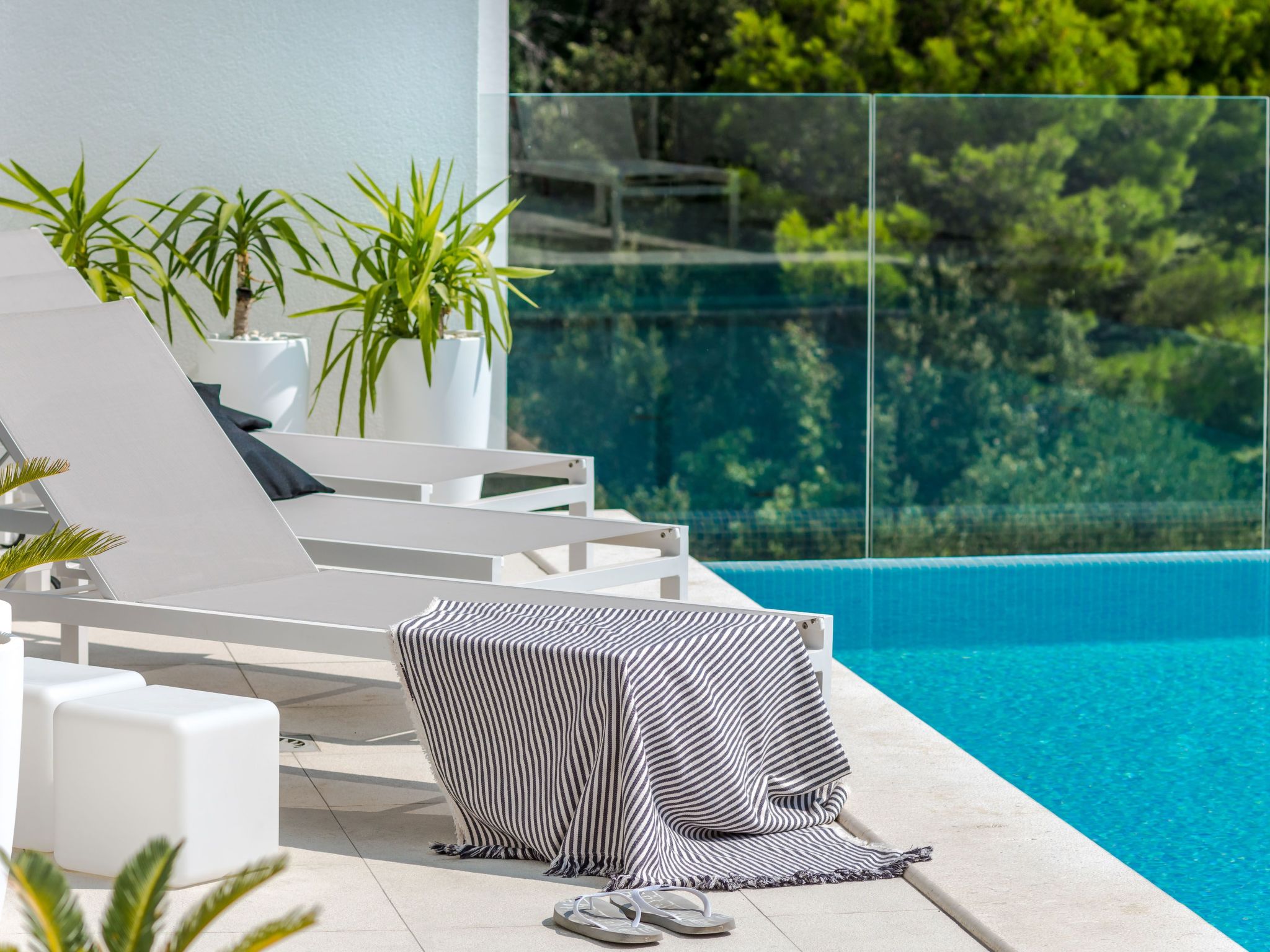 Schöne Villa Zvizdan mit Infinity-Pool-Inside