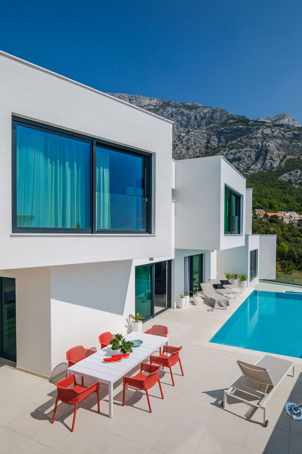 Schöne Villa Zvizdan mit Infinity-Pool-Inside