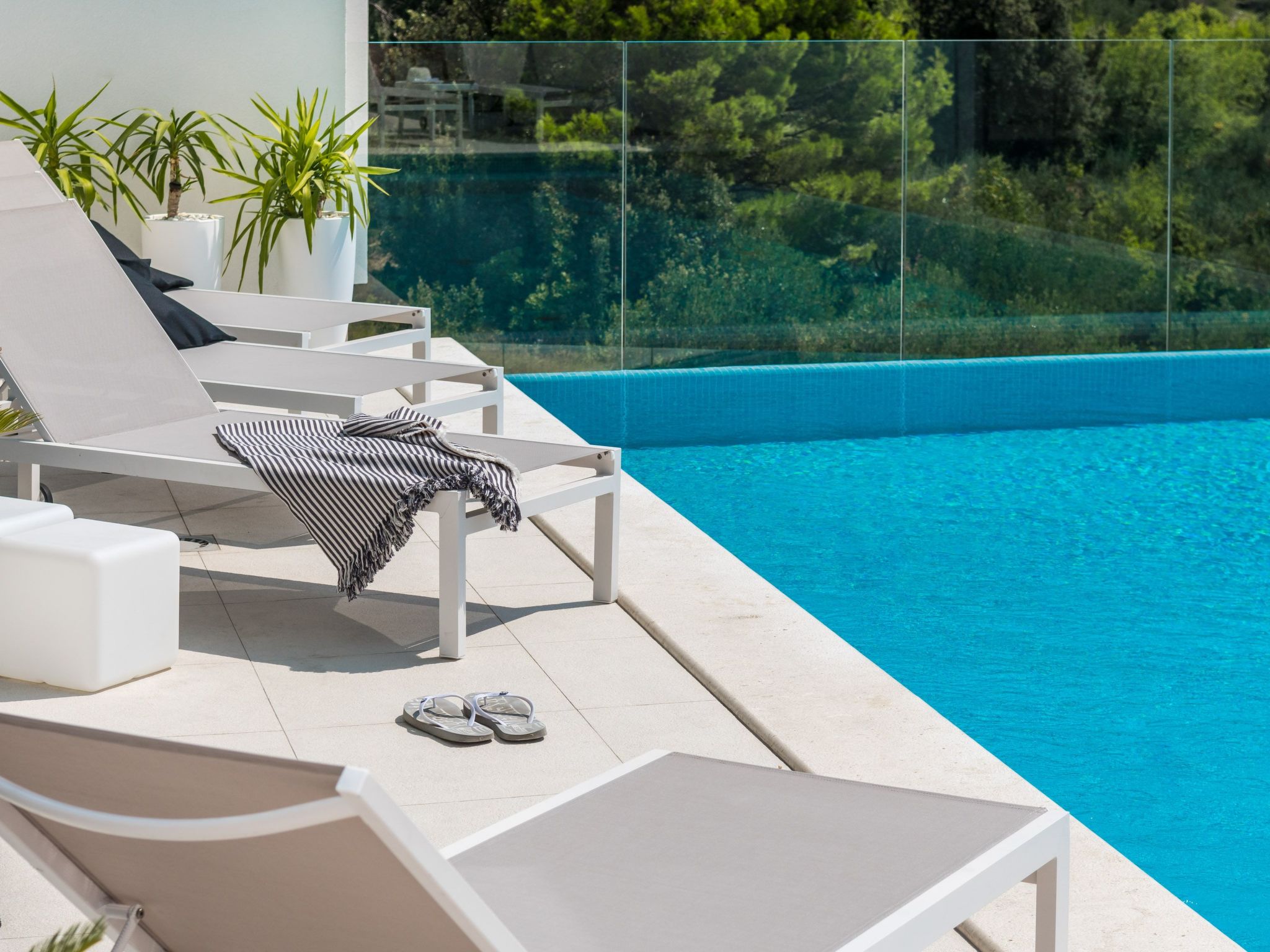 Schöne Villa Zvizdan mit Infinity-Pool-Inside