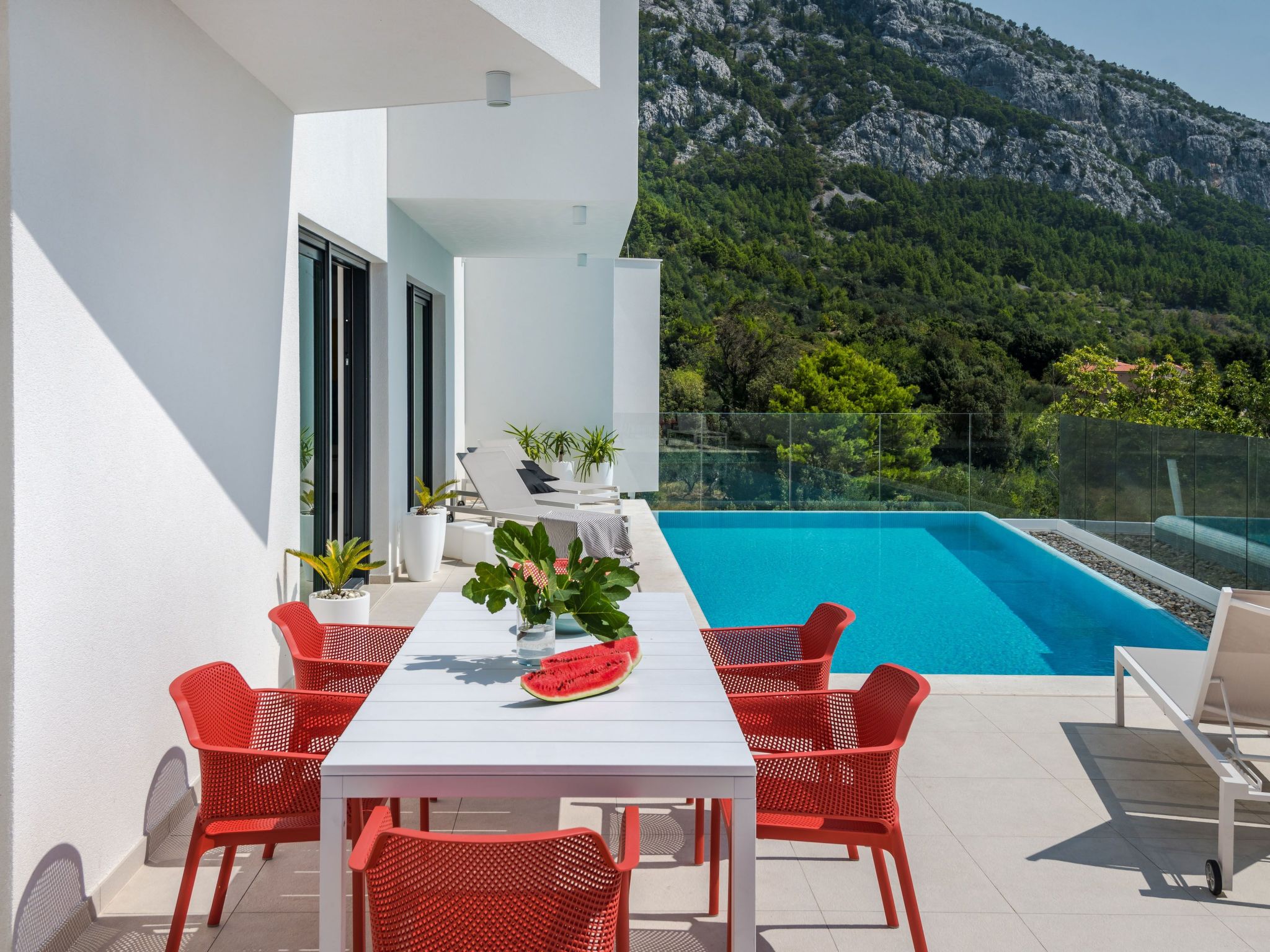 Schöne Villa Zvizdan mit Infinity-Pool-Inside