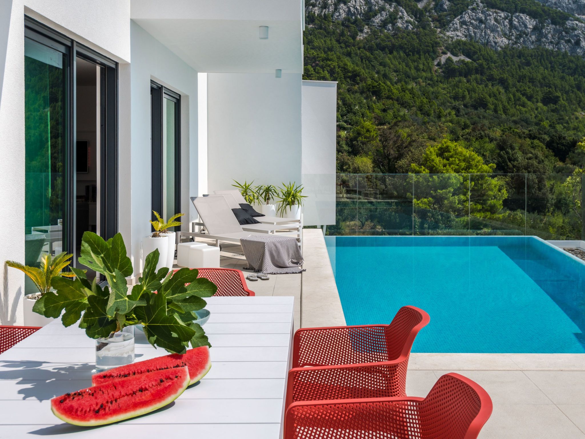 Schöne Villa Zvizdan mit Infinity-Pool-Inside