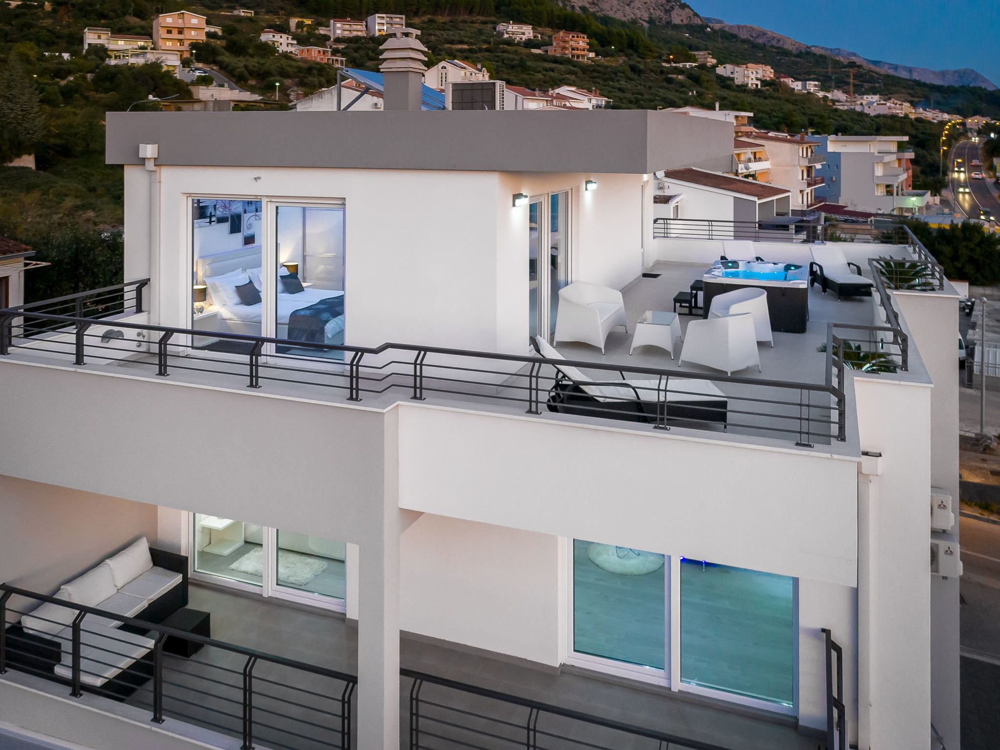 "Villa Palladium" mit Whirlpool-Dedans