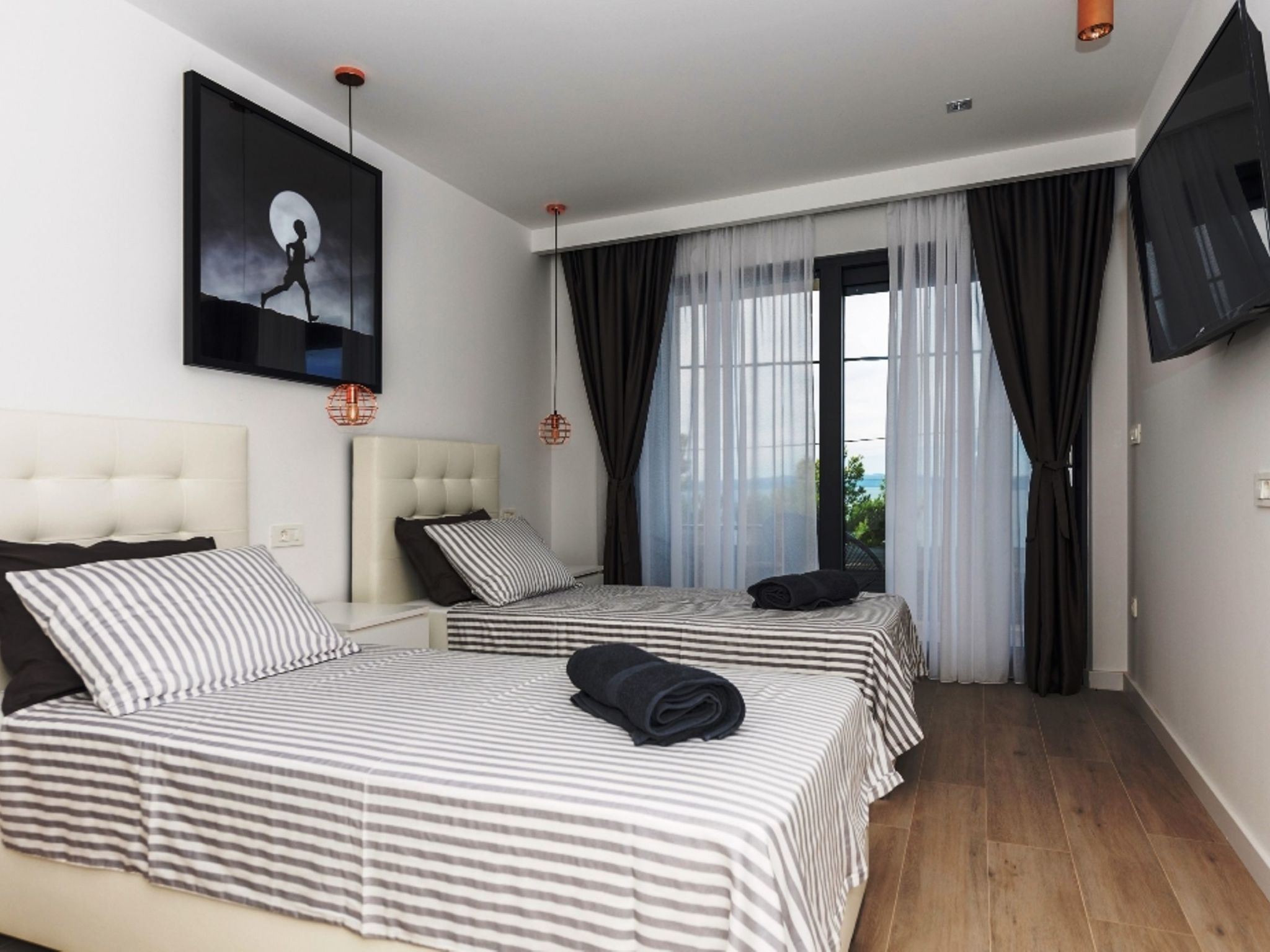 Villa Kuk mit beheiztem Pool-Dedans