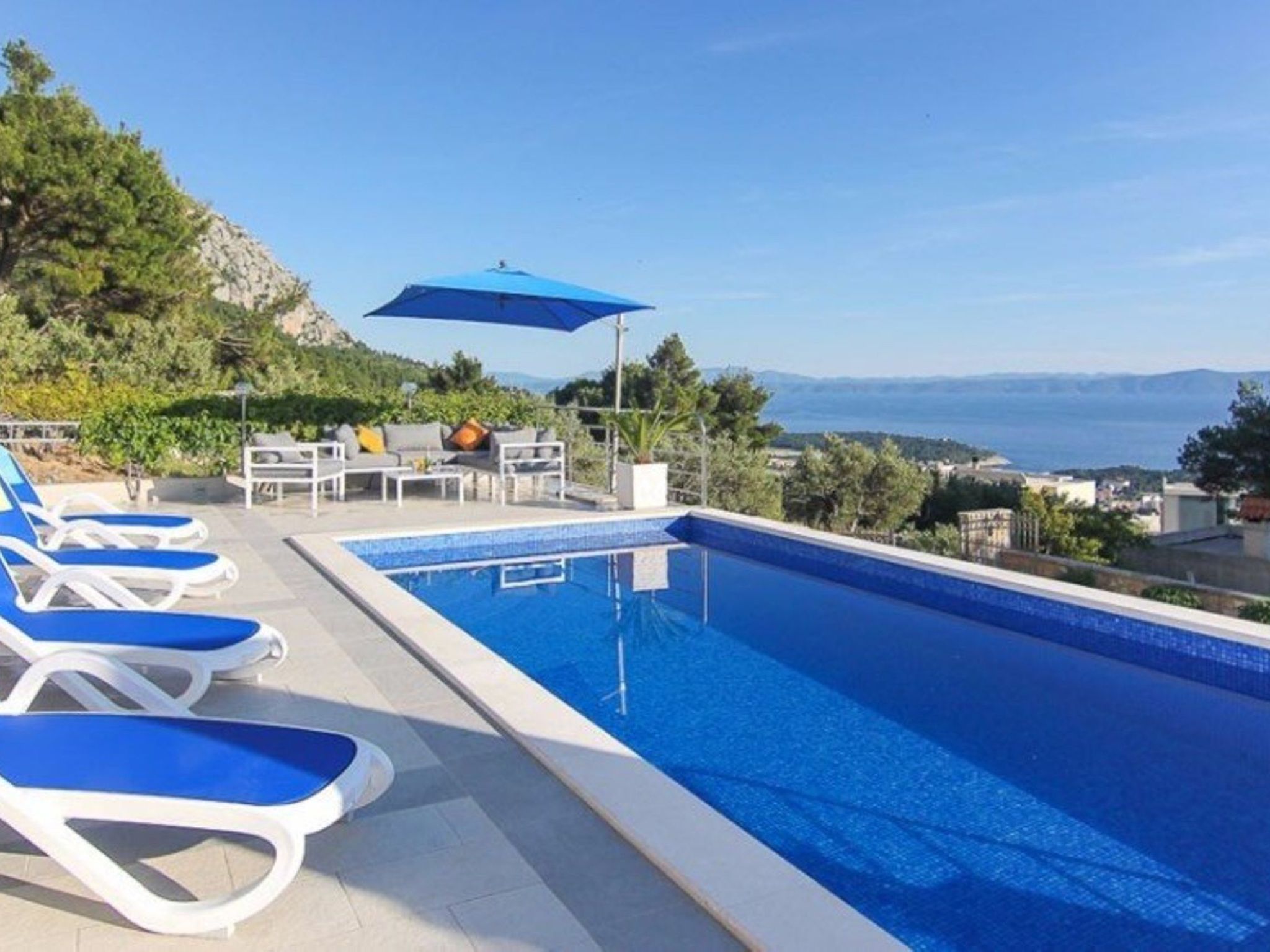 Villa Levanda mit privatem Pool-Dehors